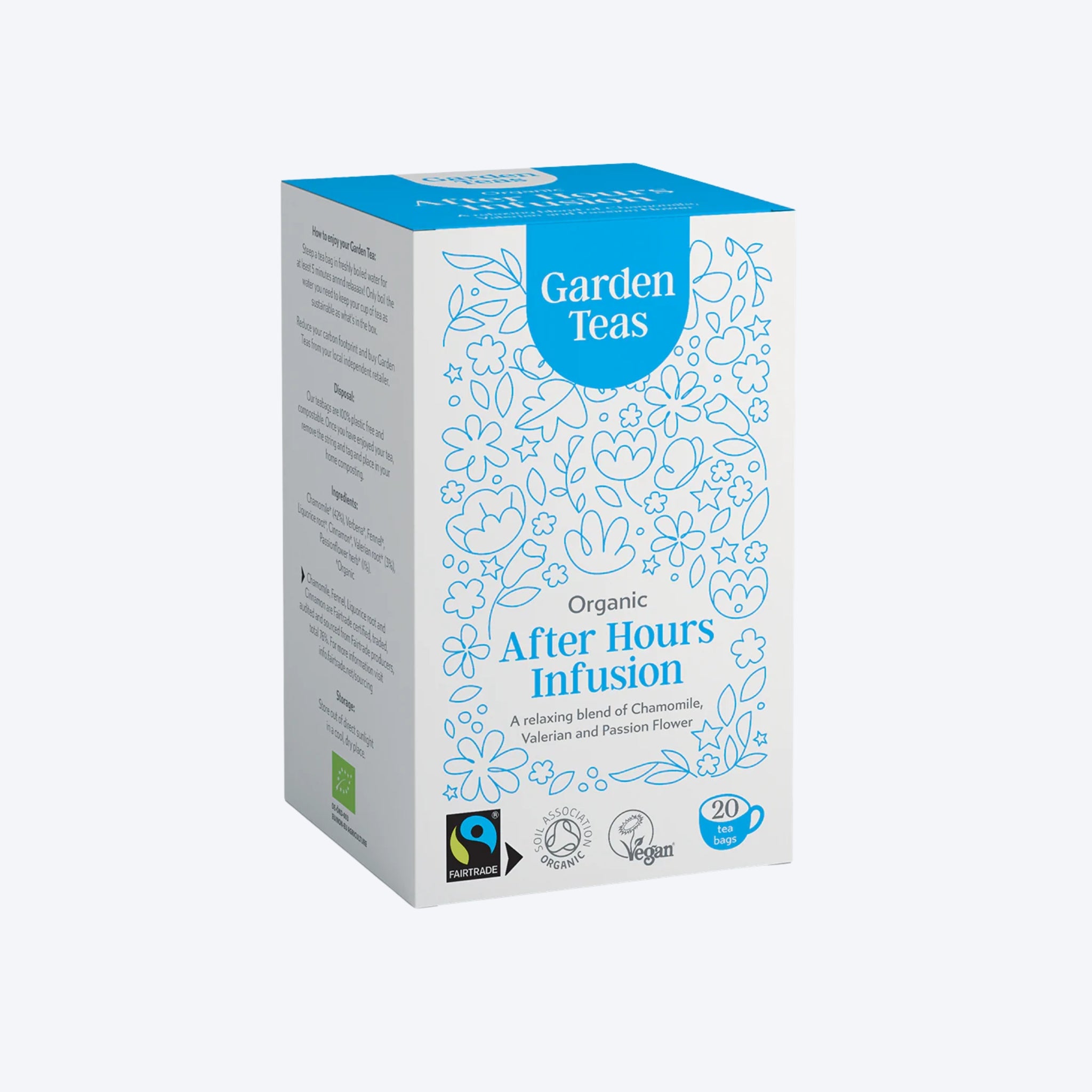 Garden Teas Organic After Hours x20 Bags