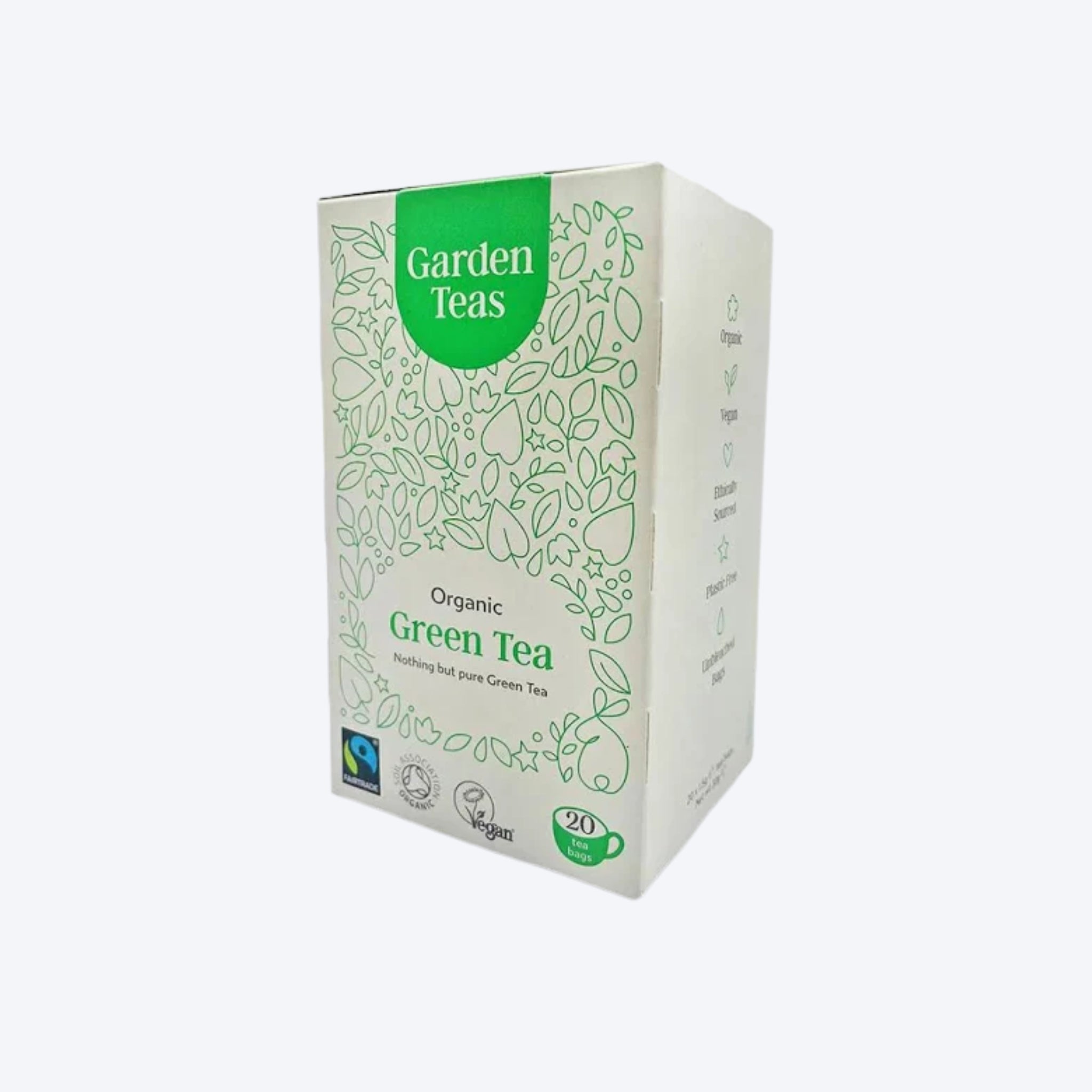 Garden Teas Organic Green Tea x20 Bags