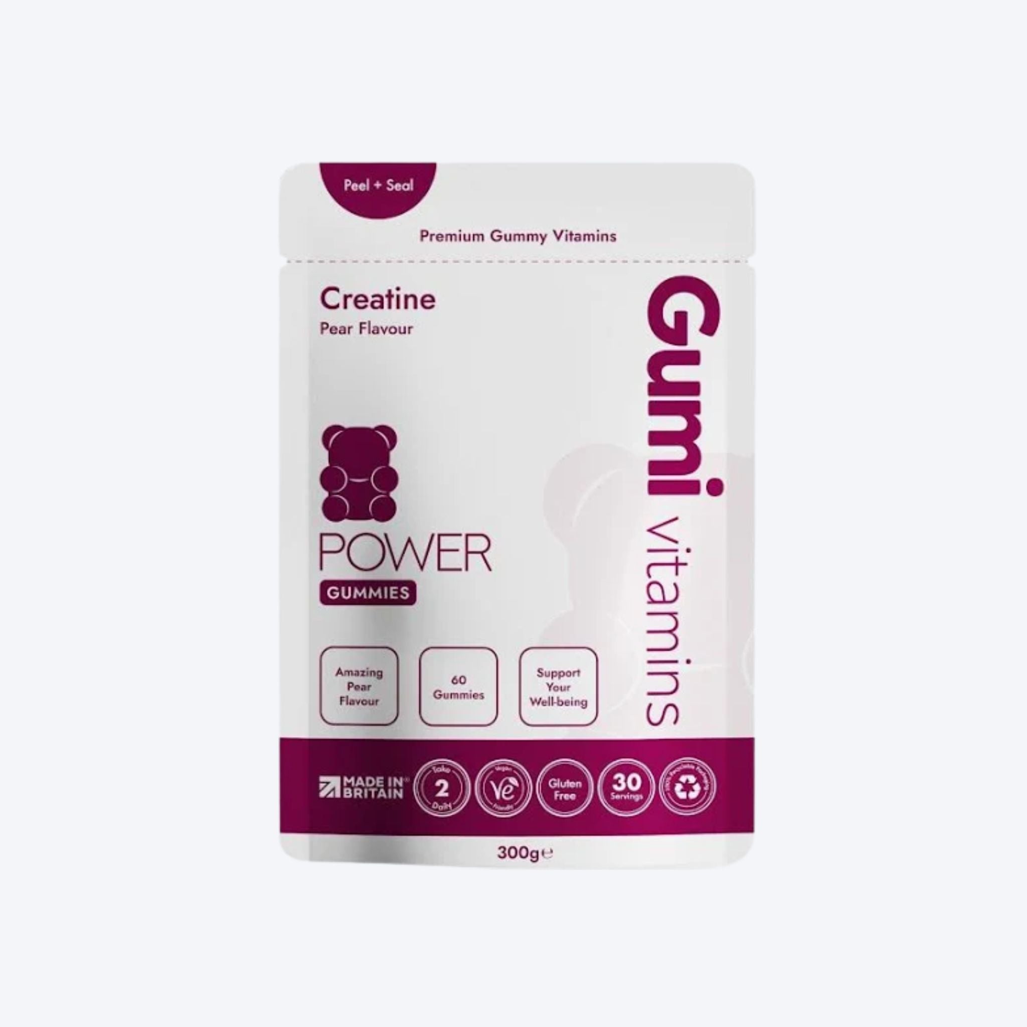 Gumi Creatine Berry Flavour x60 Gummies