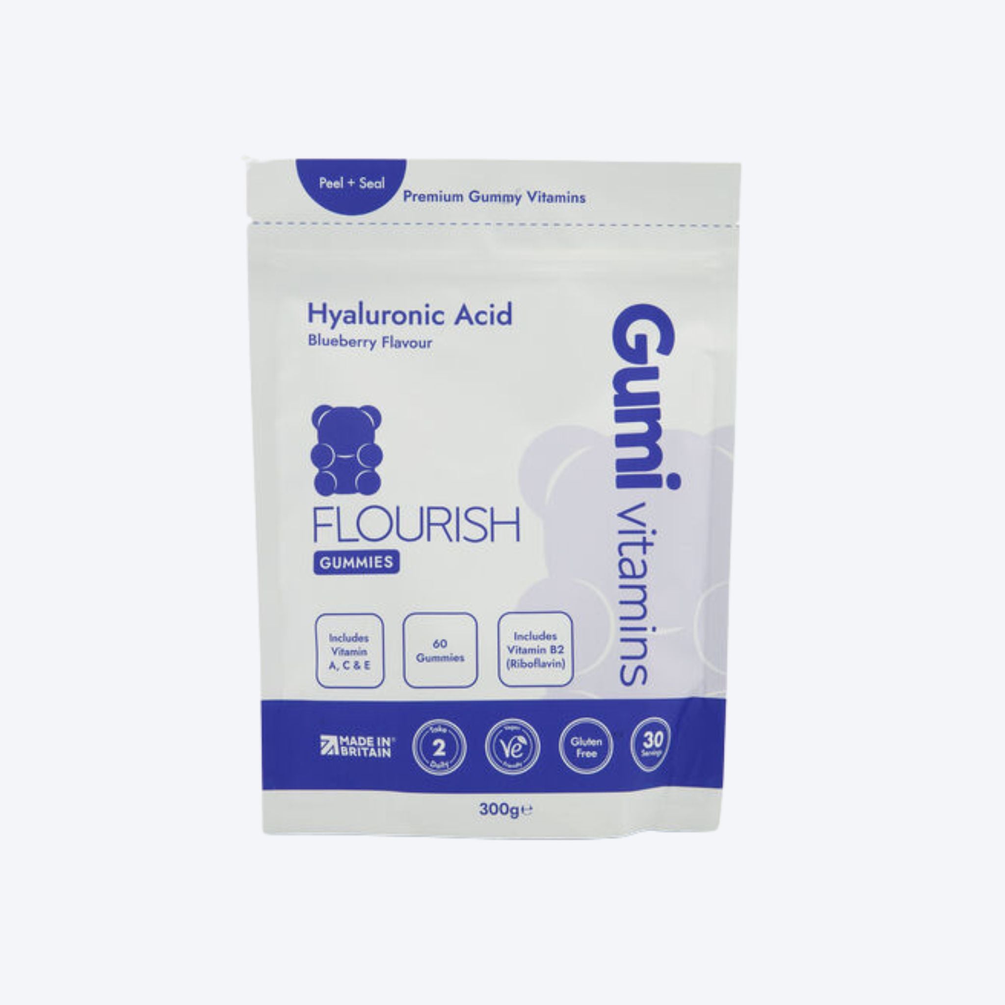 Gumi Vitamins Hyaluronic Acid Gummies x30