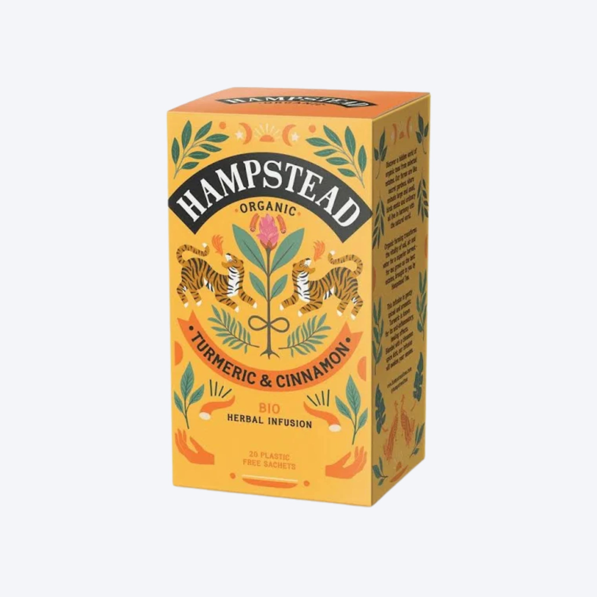 Hampstead Organic Turmeric and Cinnamon Tea x20 Bags