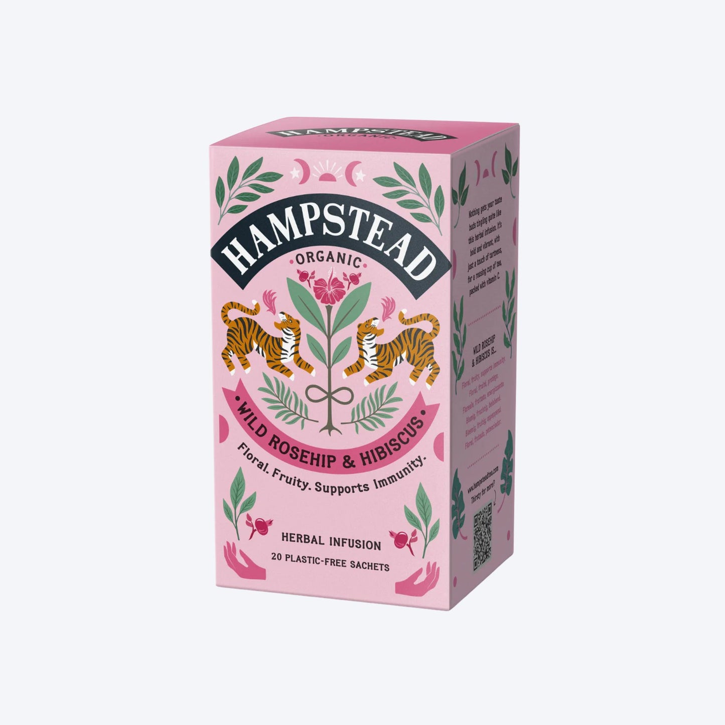 Hampstead Organic Wild Rosehip & Hibiscus Tea