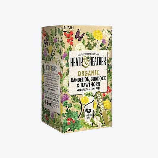 Heath & Heather Organic Dandelion, Burdock & Hawthorn