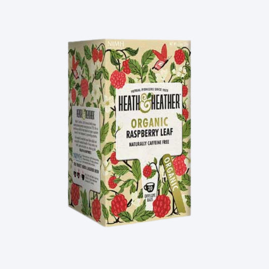 Heath & Heather Organic Raspberry Leaf Tea