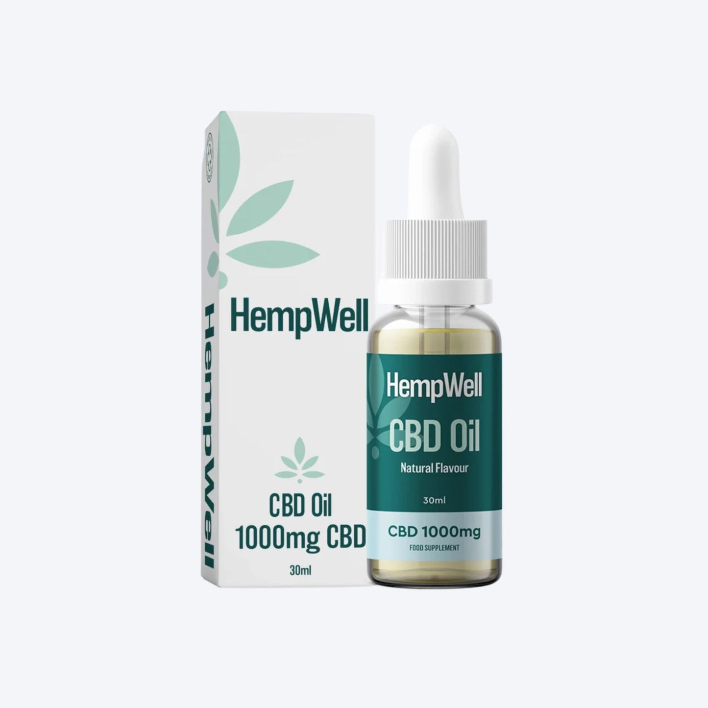 HempWell CBD Oil | 1000mg CBD | 30ml Bottle