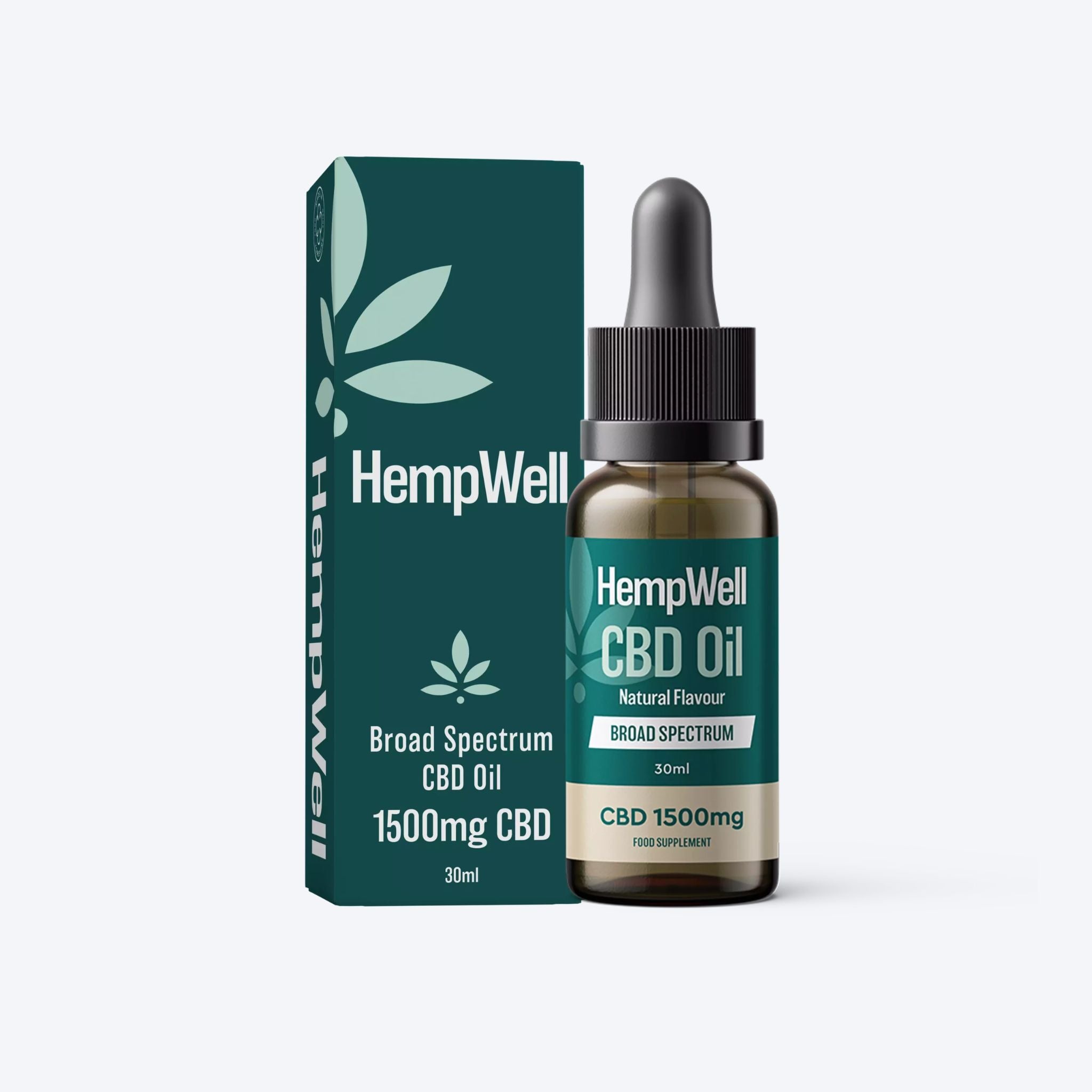 HempWell CBD Oil | 1500mg CBD | 30ml Bottle