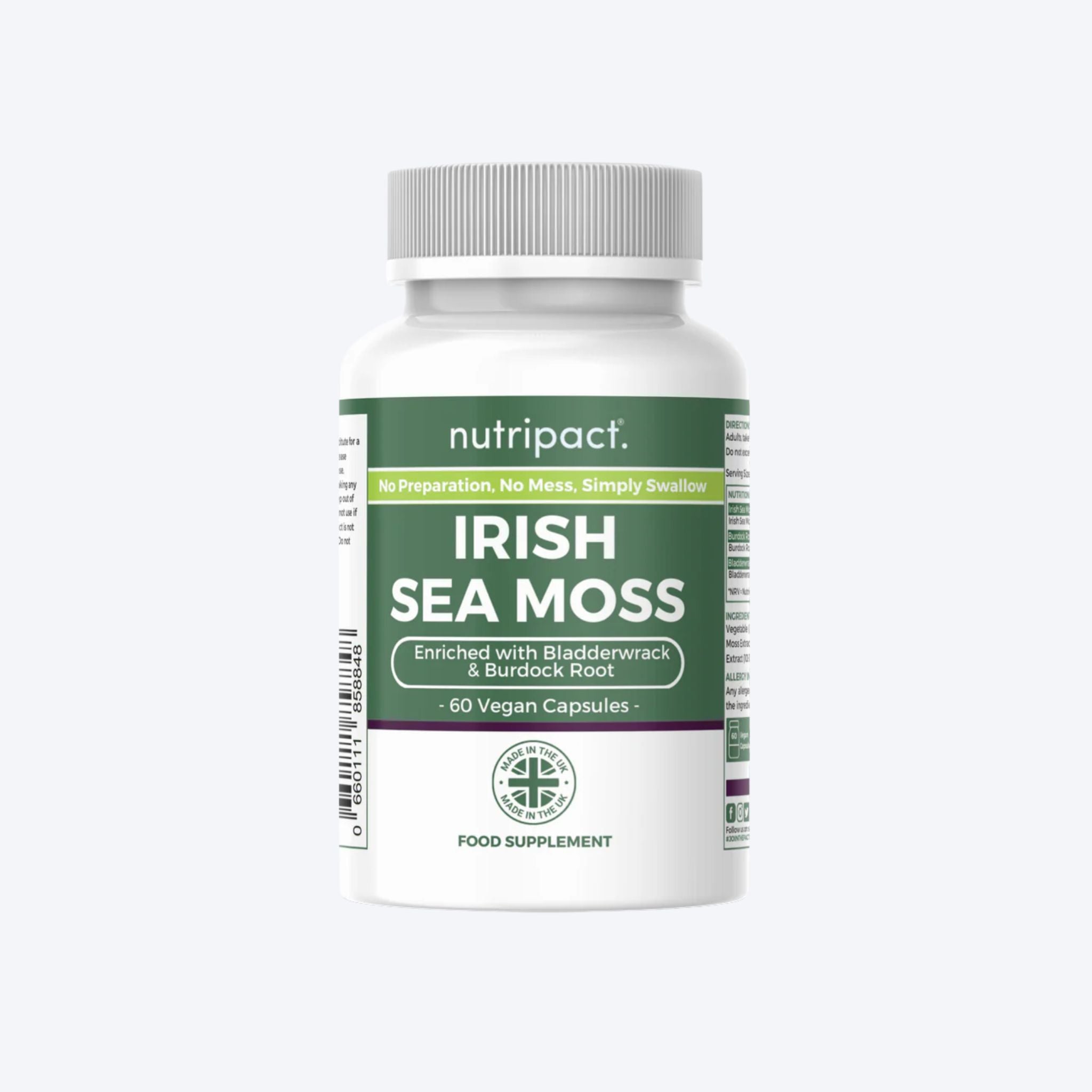 Nutripact Irish Sea Moss x60 Capsules