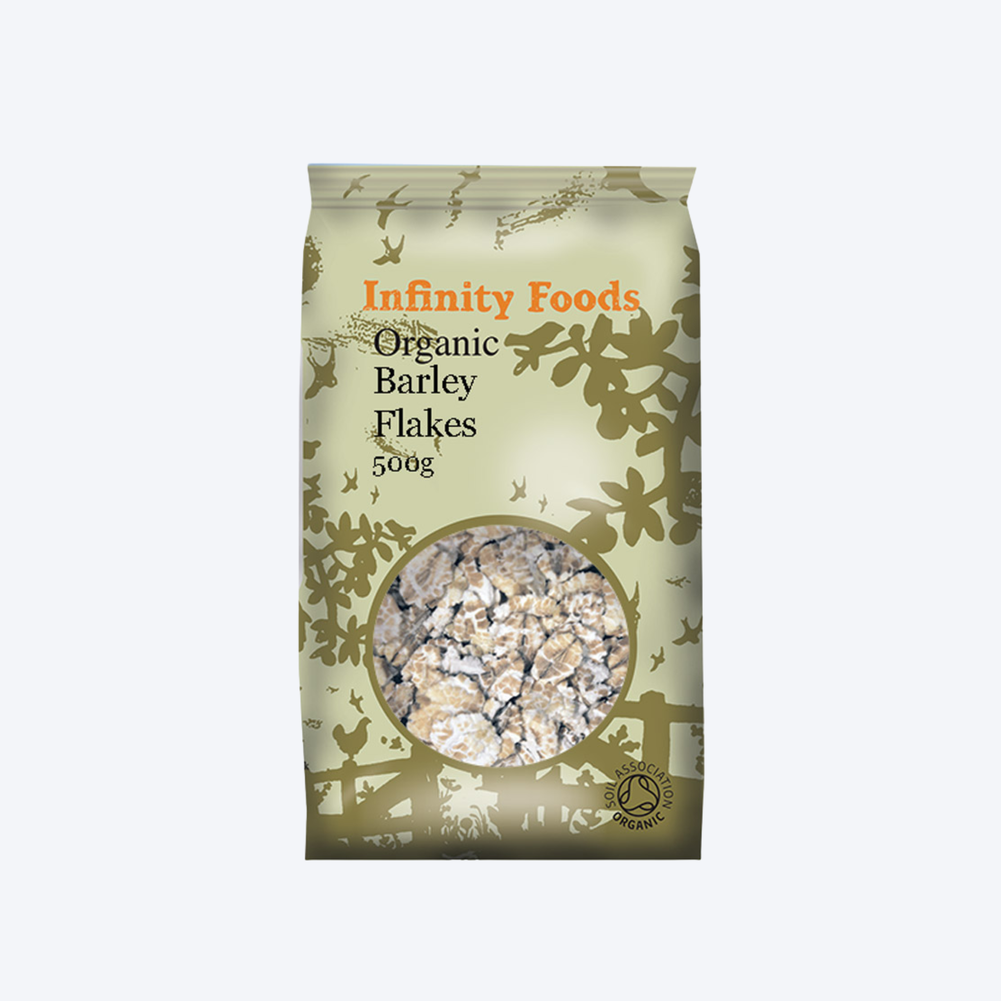 Infinity Foods Organic Barley Flakes 500g