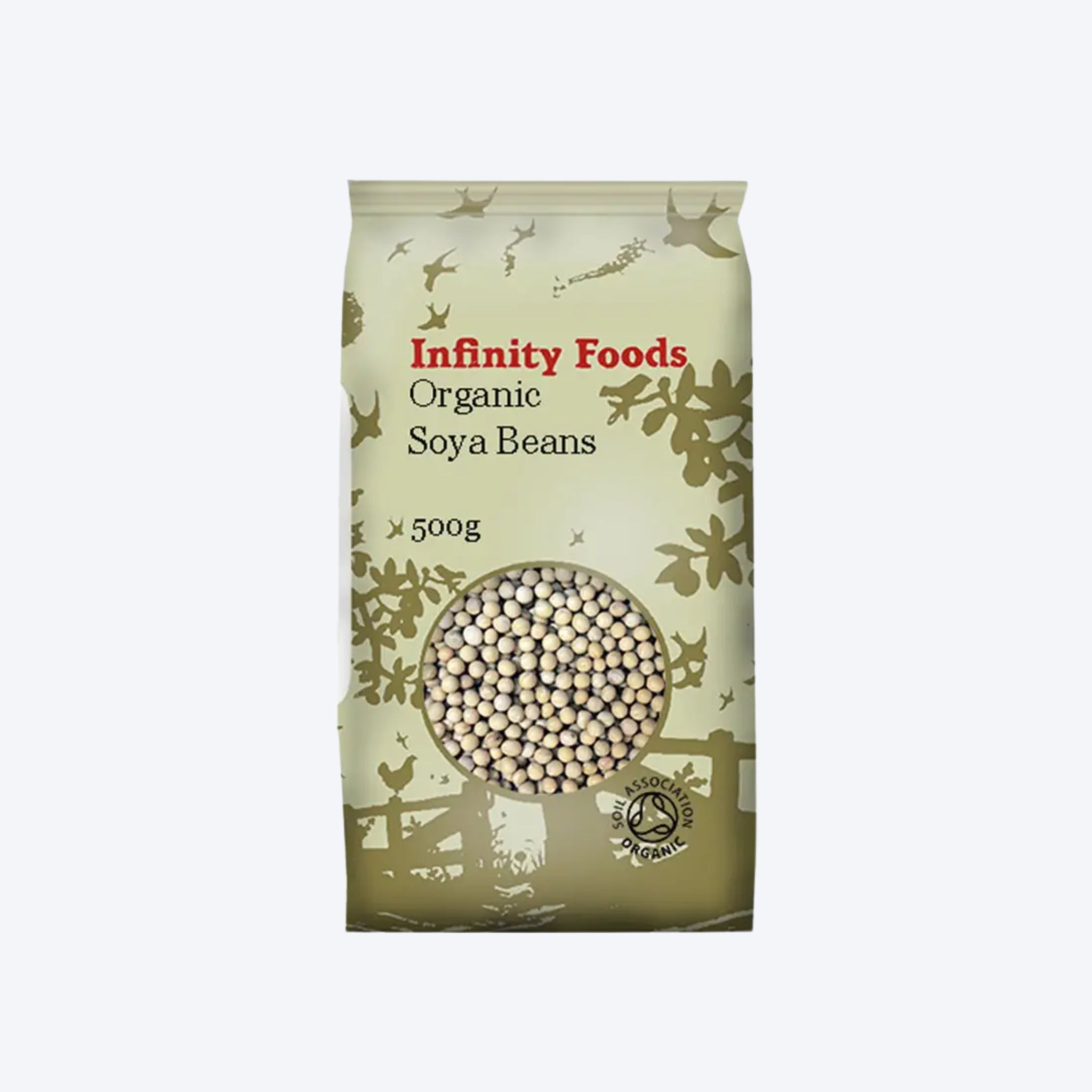 Infinity Foods Organic Soya Beans 500g