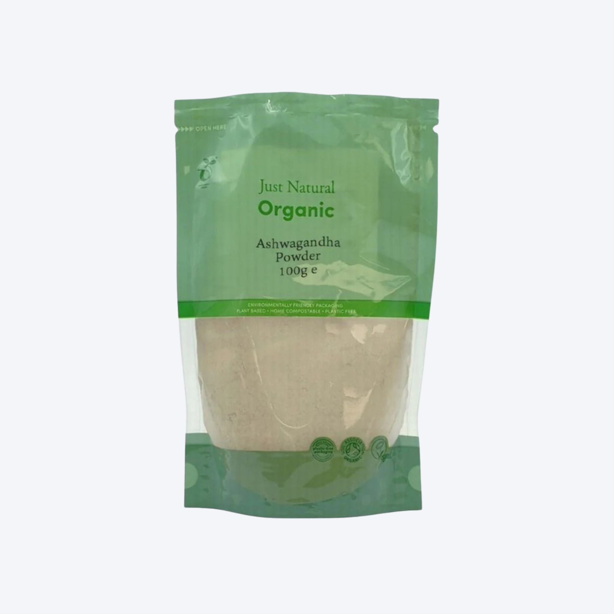 Just Natural Organic Ashwagandha Powder 100g