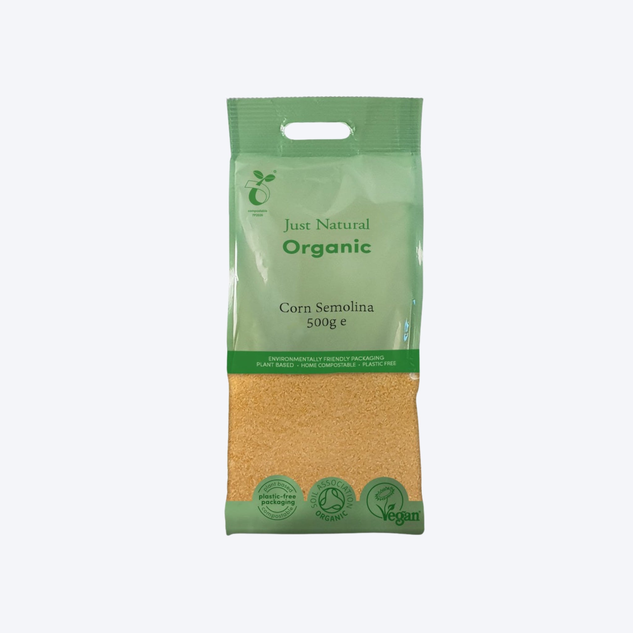 Just Natural Organic Corn Semolina 500g