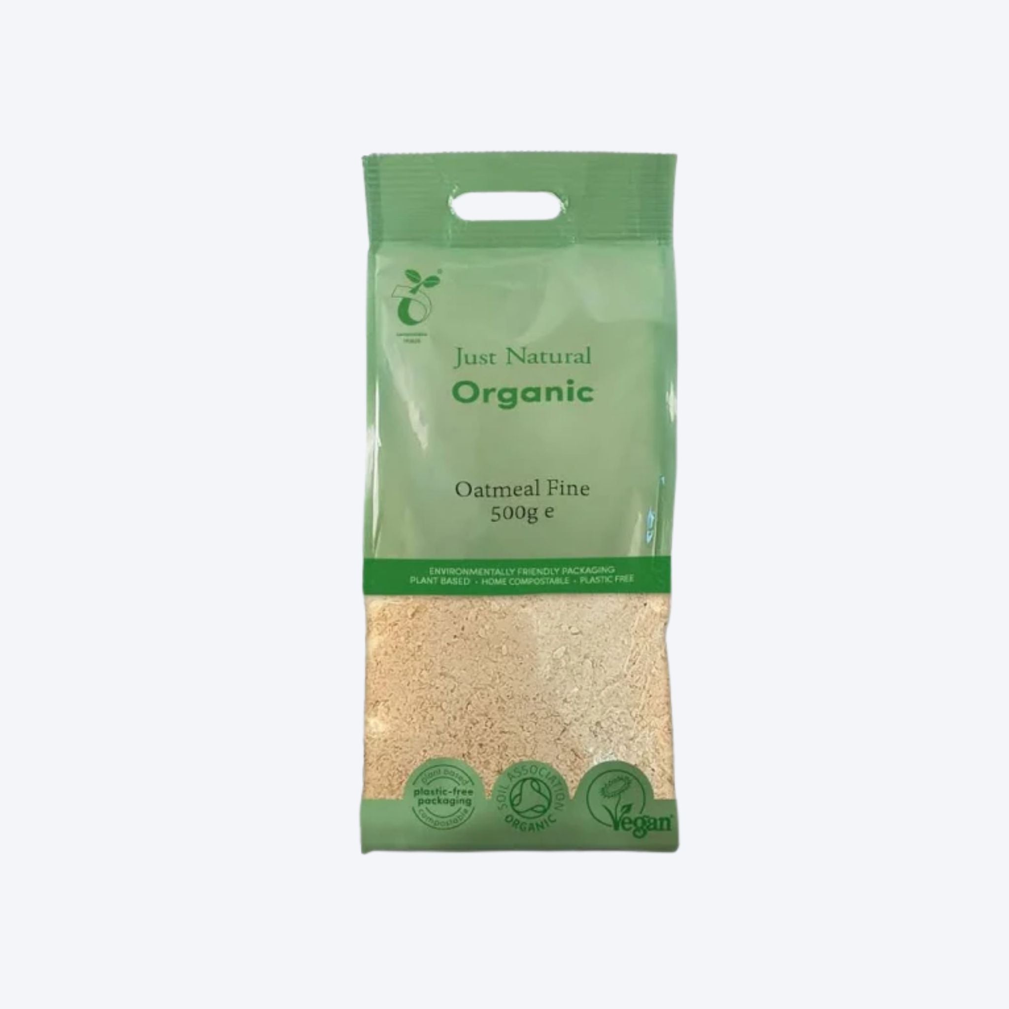 Just Natural Organic Fine Oatmeal 500g