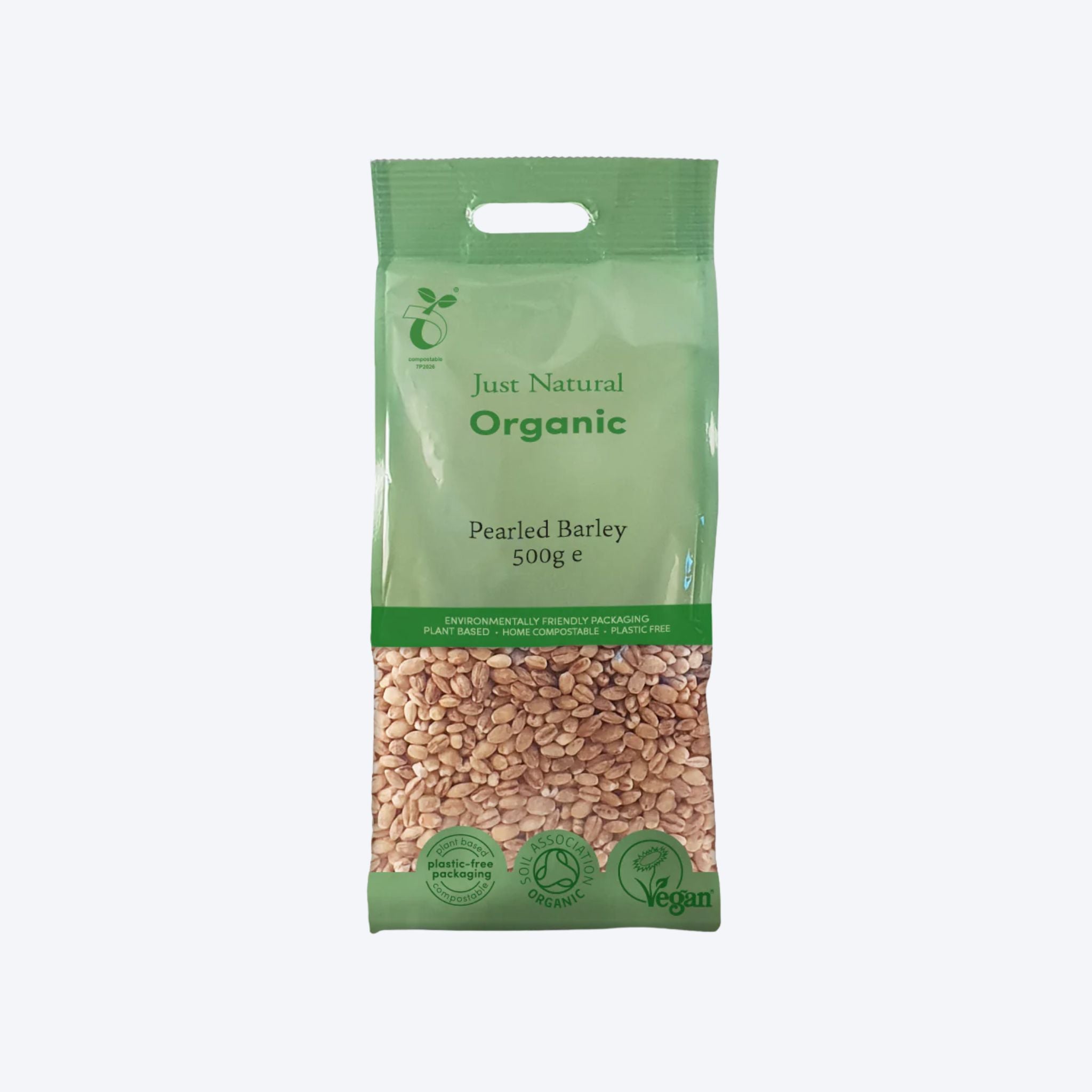 Just Natural Organic Pearled Barley 500g