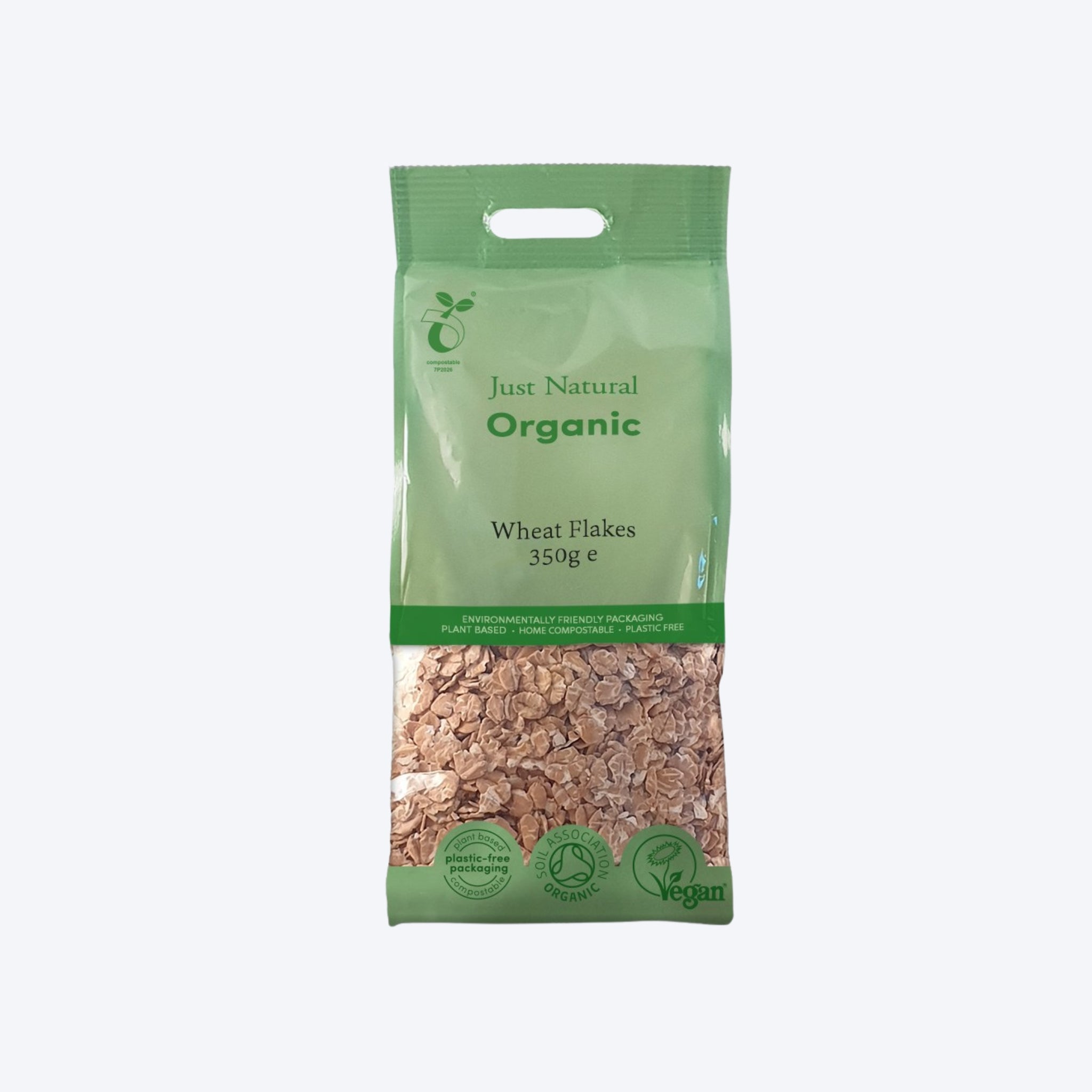 Just Natural Organic Wheat Flakes 350g