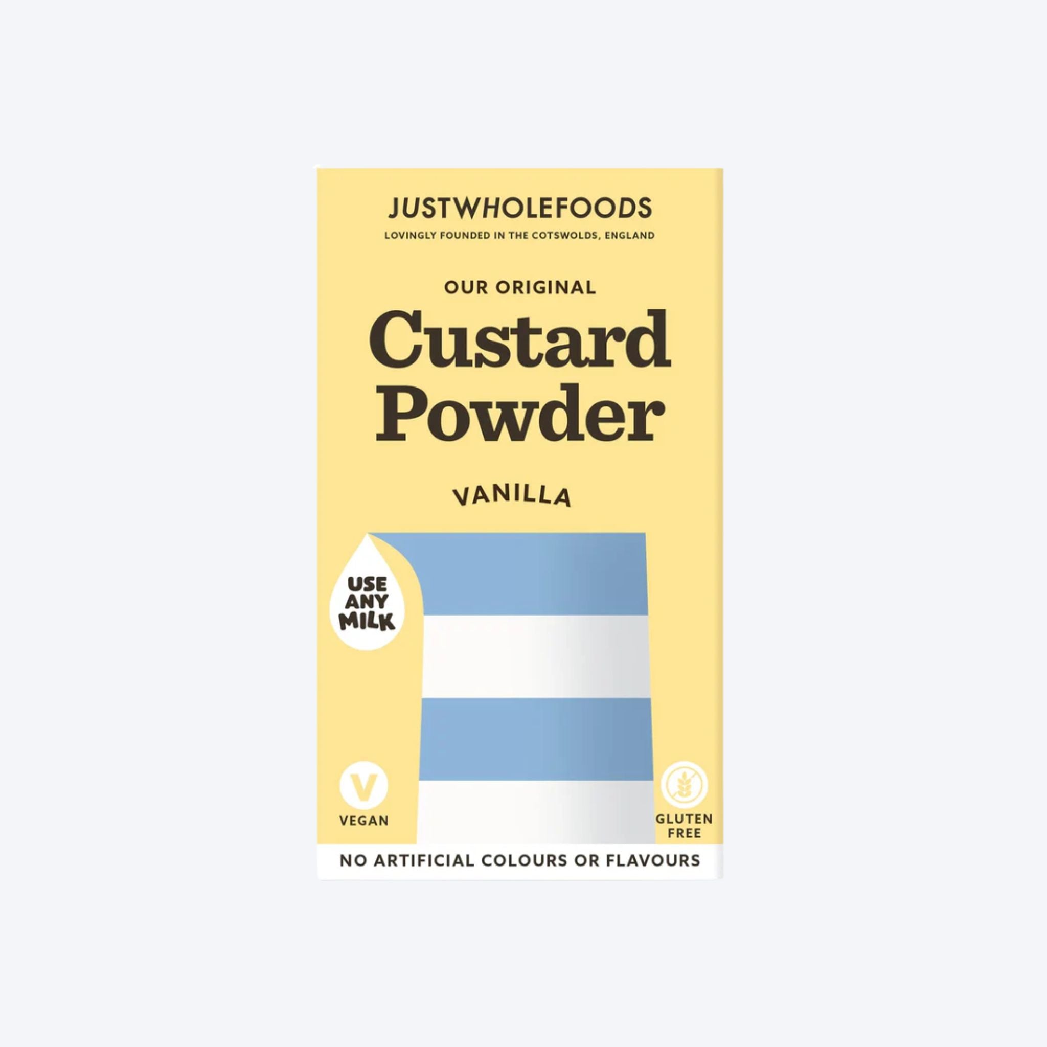 Just Whole Foods Vegan Gluten Free Vanilla Custard Powder