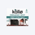 Kallo Beef Stock Cubes very low salt  x6