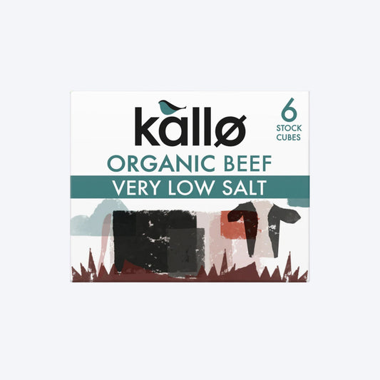 Kallo Beef Stock Cubes very low salt  x6