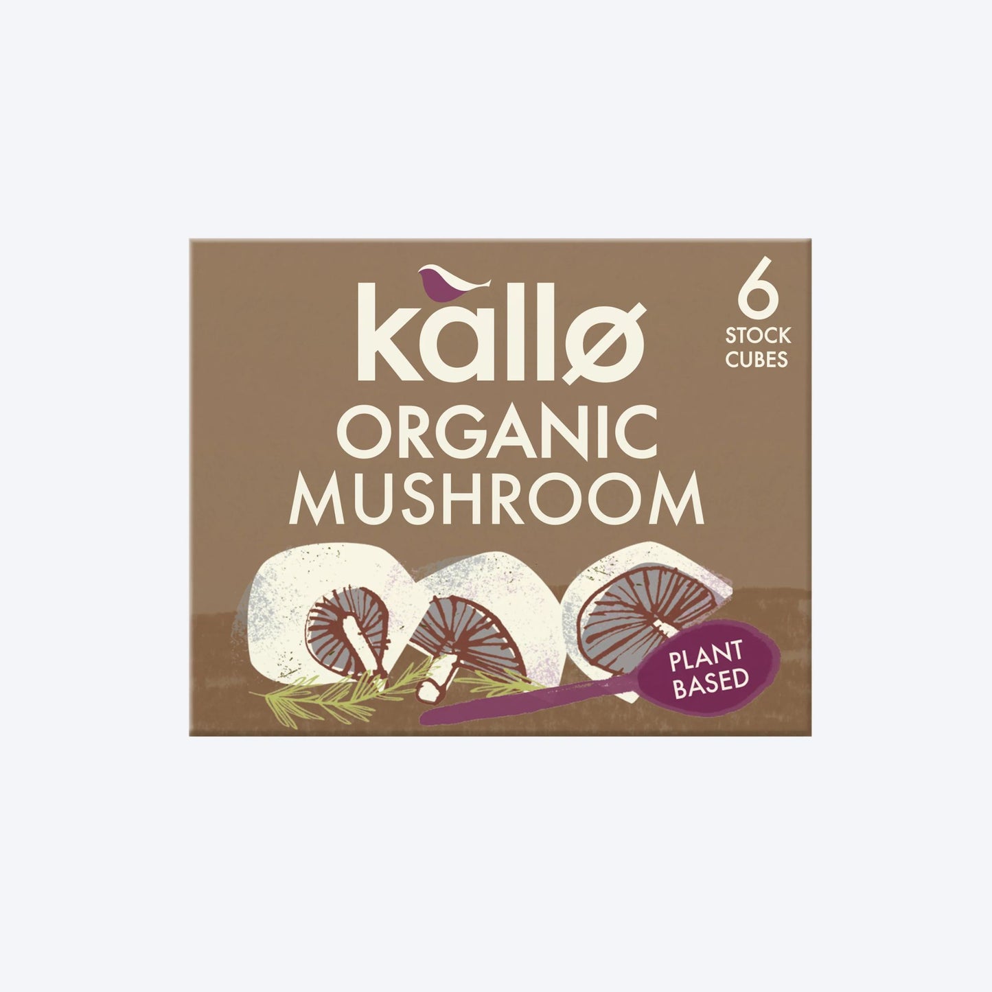Kallo Organic Mushroom Stock Cubes x6