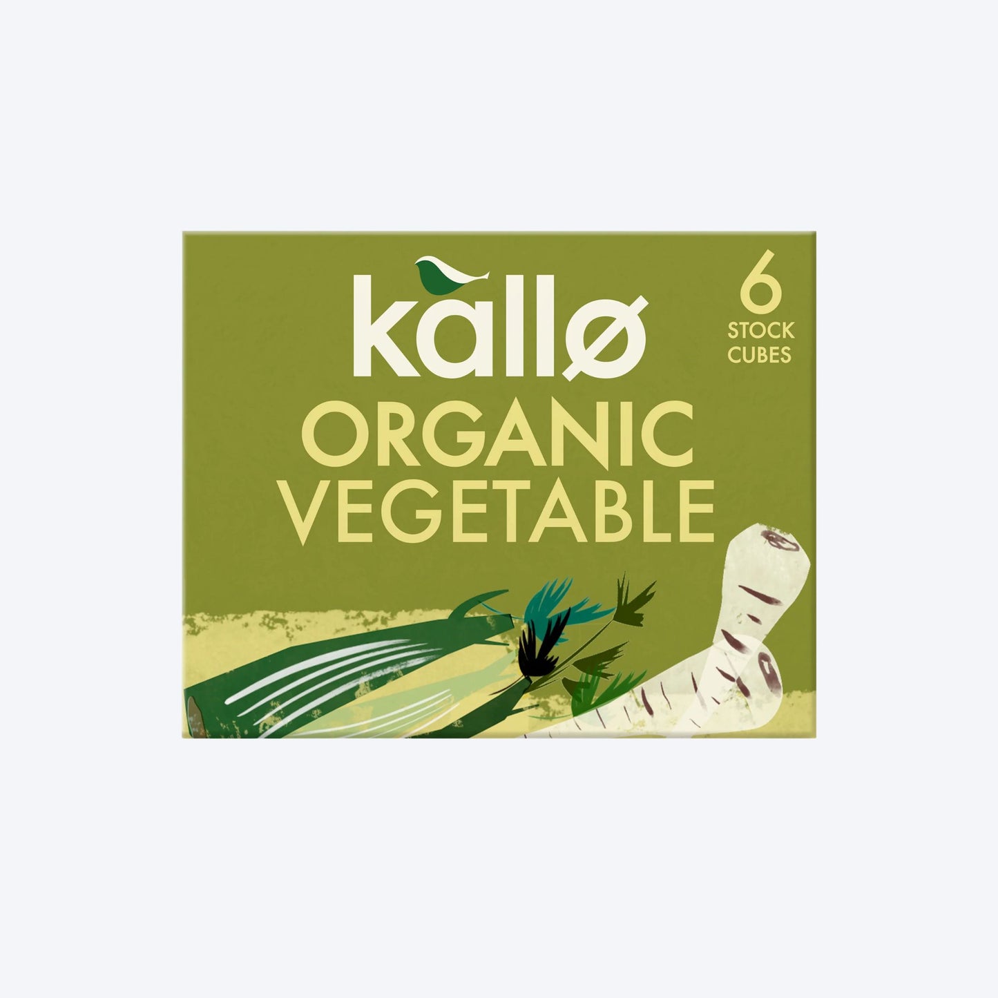 Kallo Organic Vegetable Stock Cubes  x6