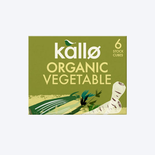 Kallo Organic Vegetable Stock Cubes  x6