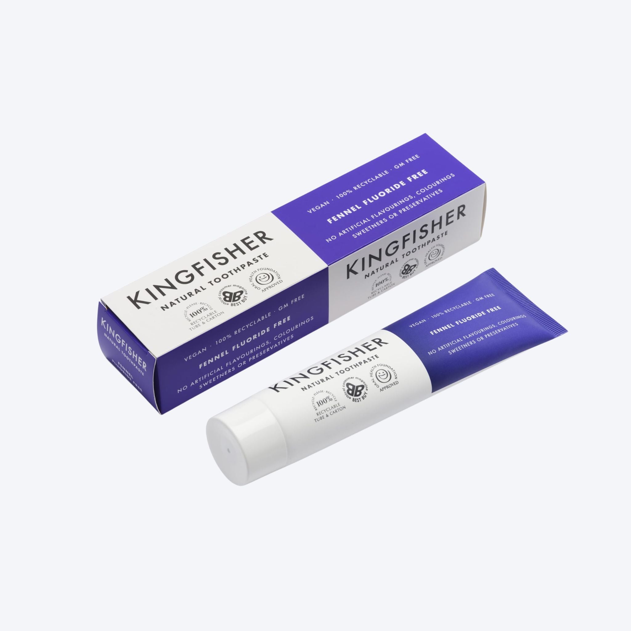 Kingfisher Fennel Flouride Free Toothpaste
