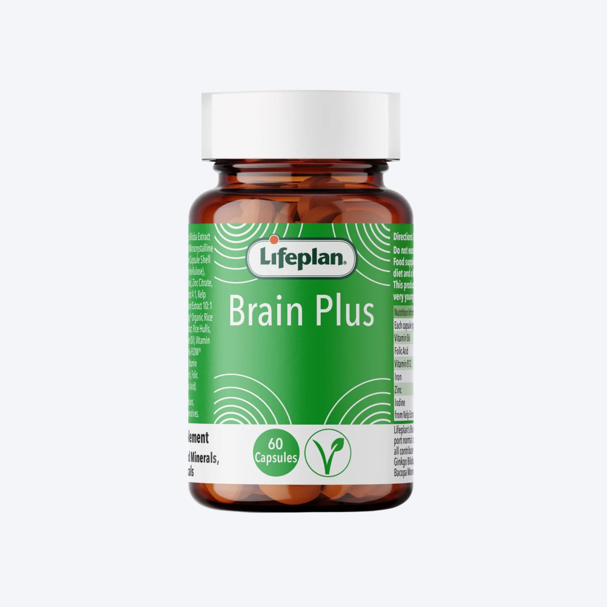 LifePlan Brain Plus x60 Capsules