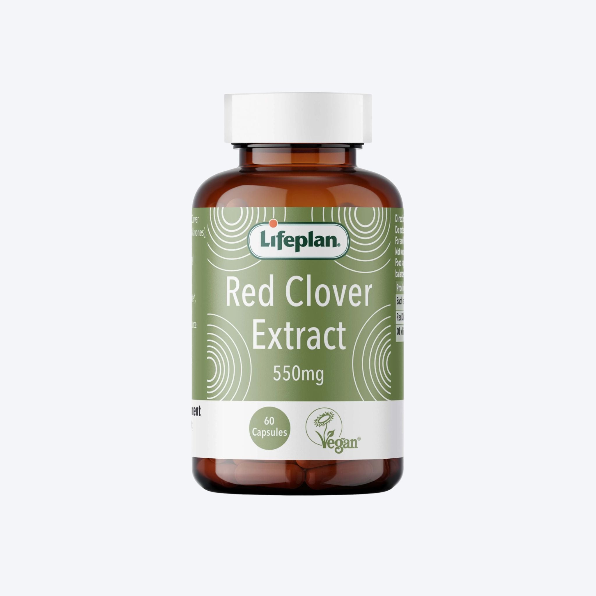 LifePlan Red Clover Extract 550mg x60 Capsules