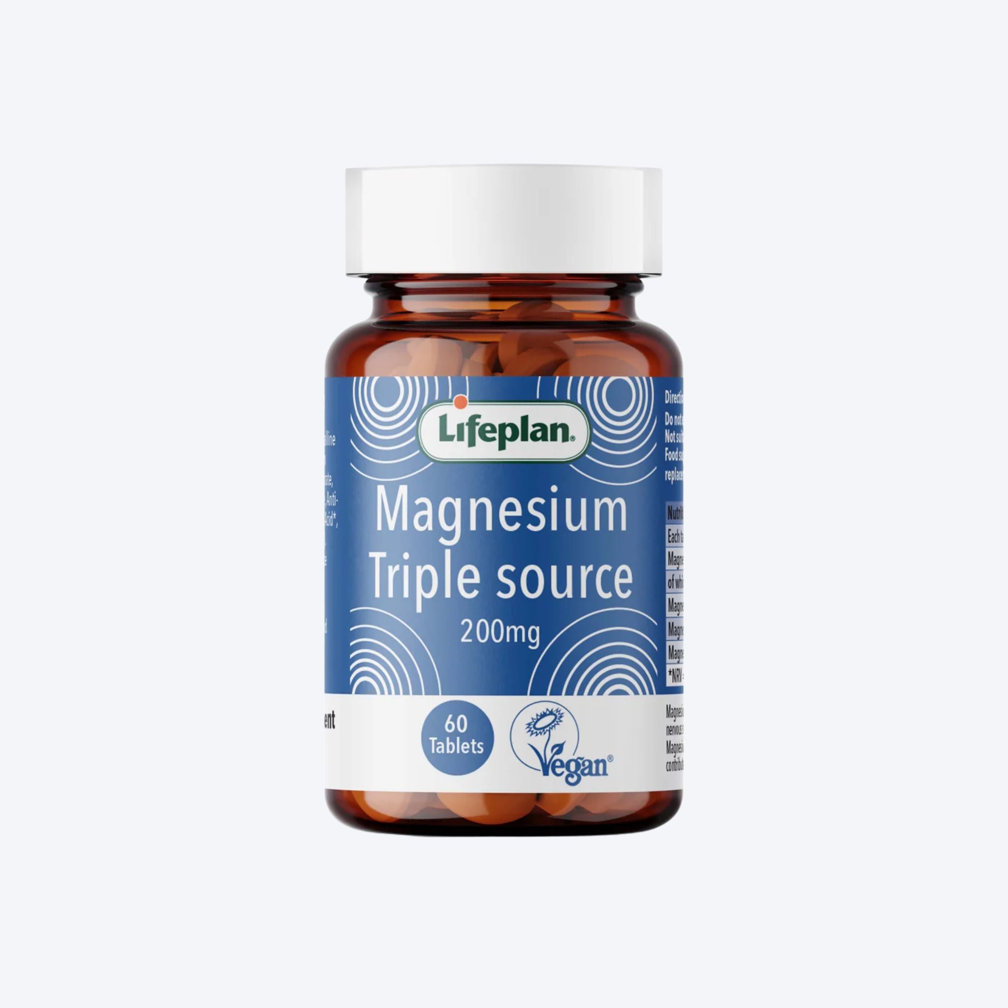 Lifeplan Magnesium Triple Source 60 Tabs
