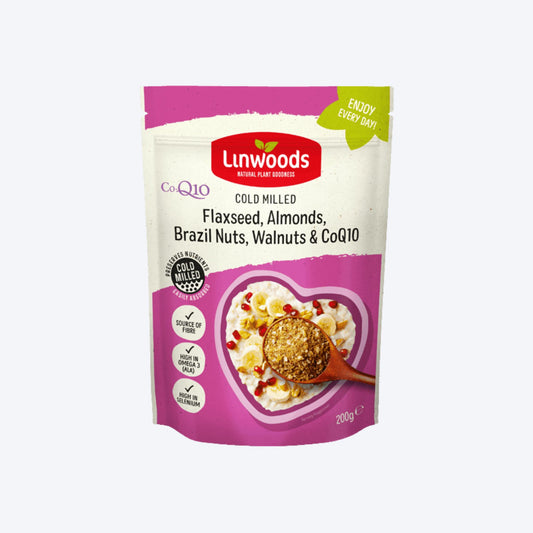 Linwoods Flaxseed, Almonds, Brazil, Walnuts CoQ10 Milled