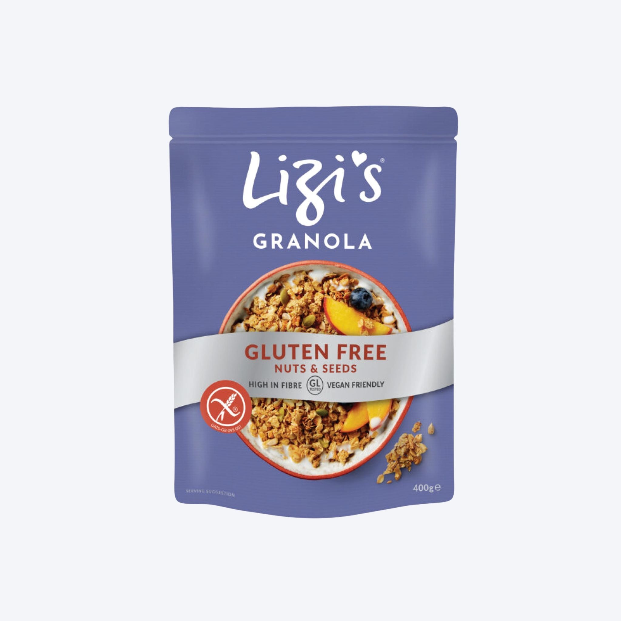 Lizi's Gluten Free Nuts and Seeds Granola 400g