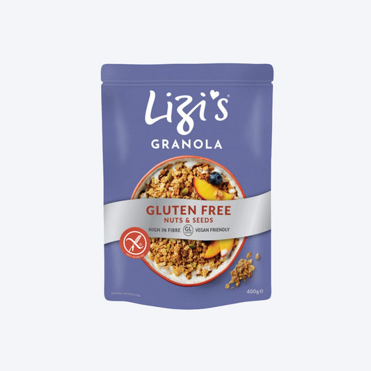 Lizi's Gluten Free Nuts and Seeds Granola 400g