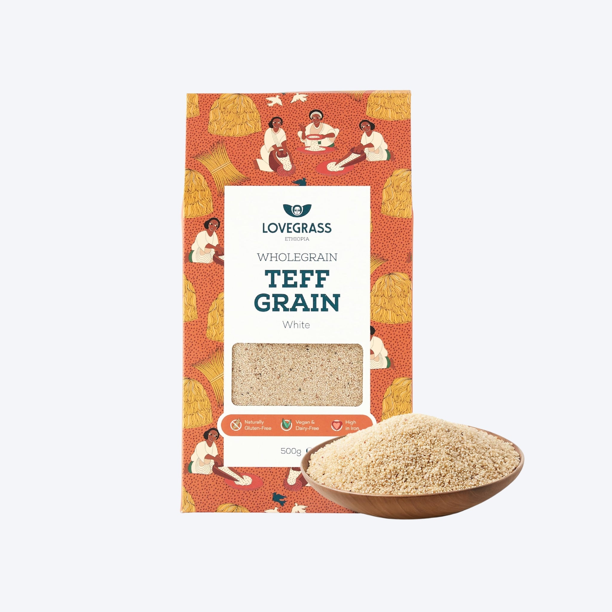 Love Grass Ethiopia White Teff Grain 500g