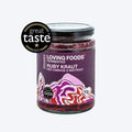 Loving Foods Organic Fermented Ruby Kraut