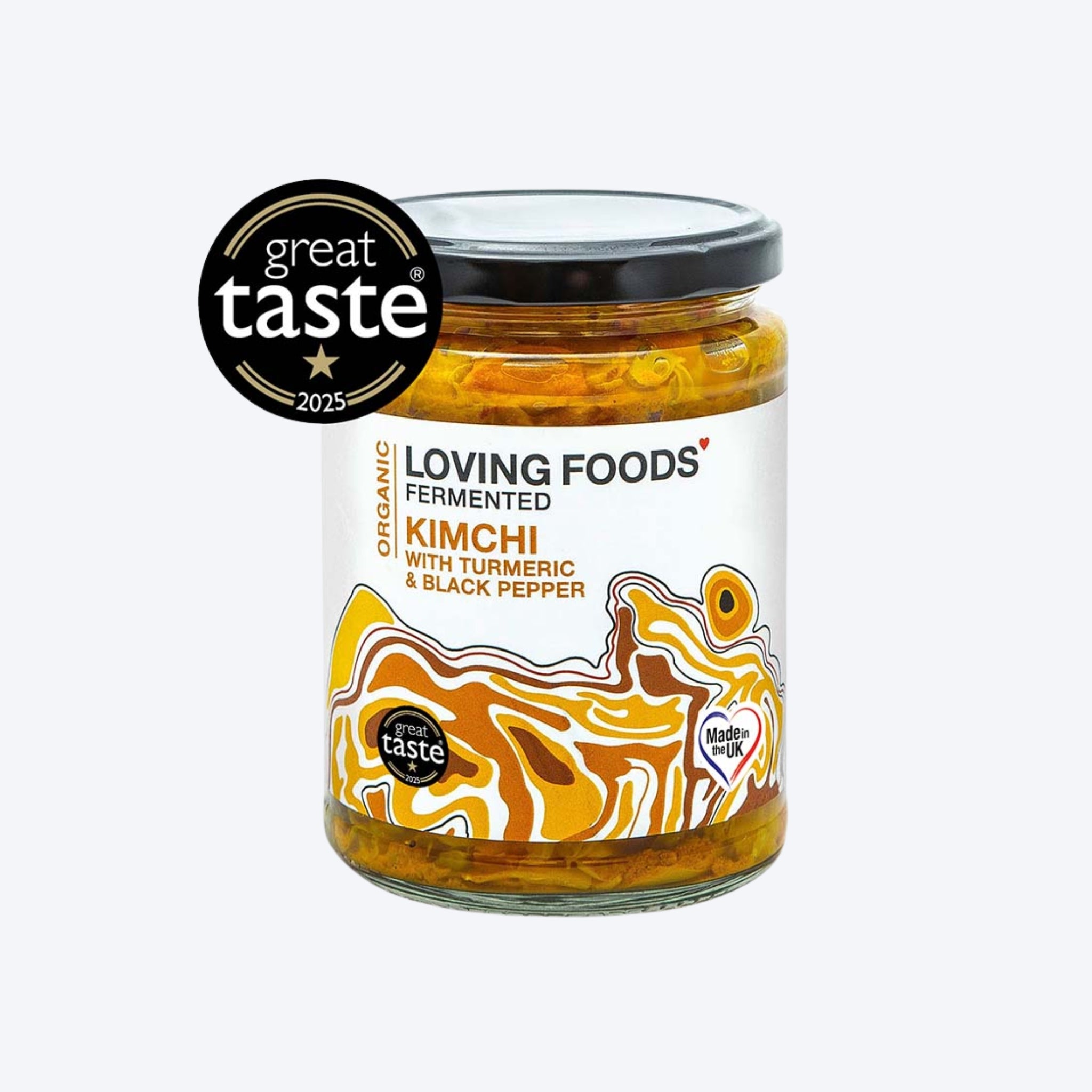 Loving Foods Organic Kimchi - Turmeric & Black Pepper