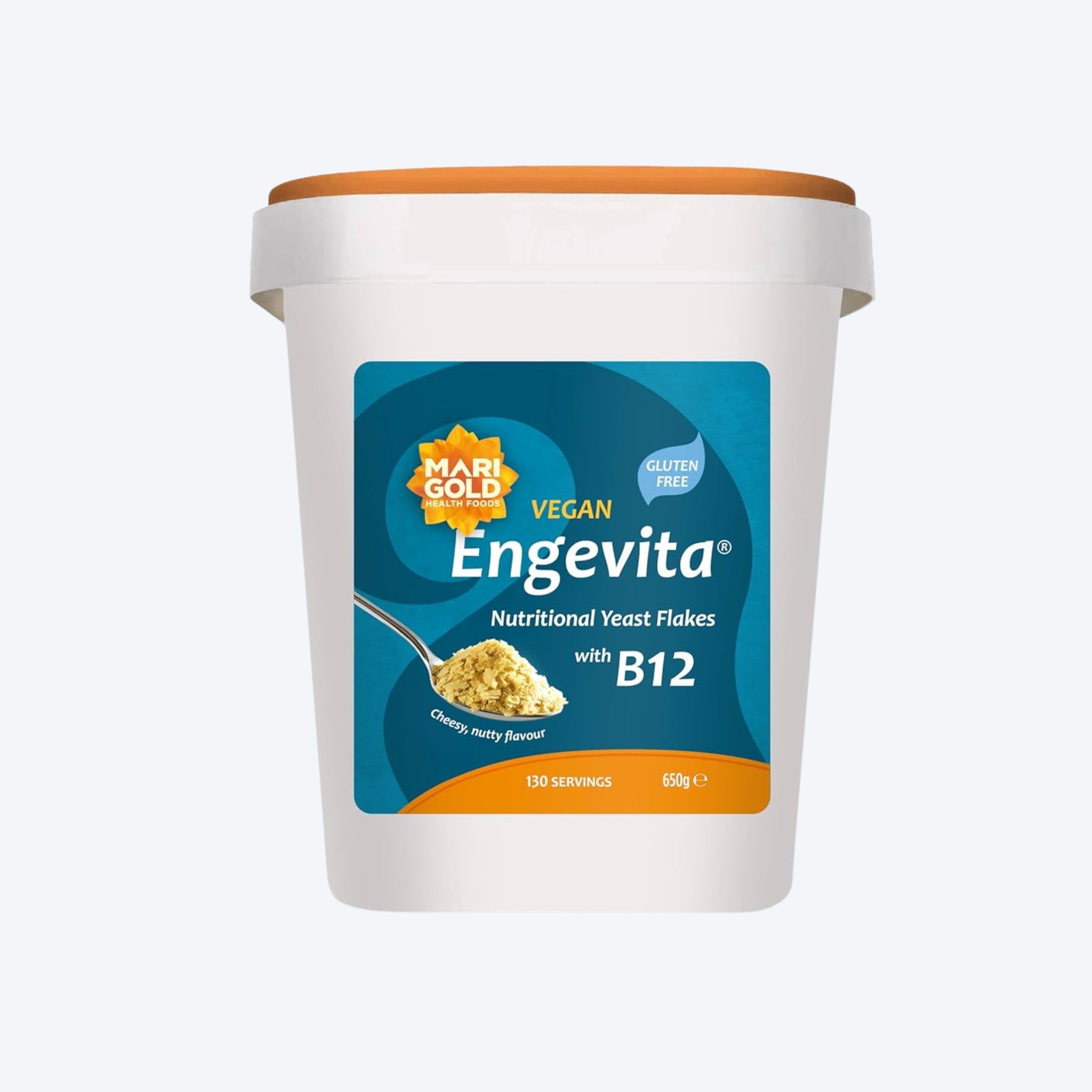 Marigold Vegan Engevita Nutritional Yeast Flakes + B12 650g