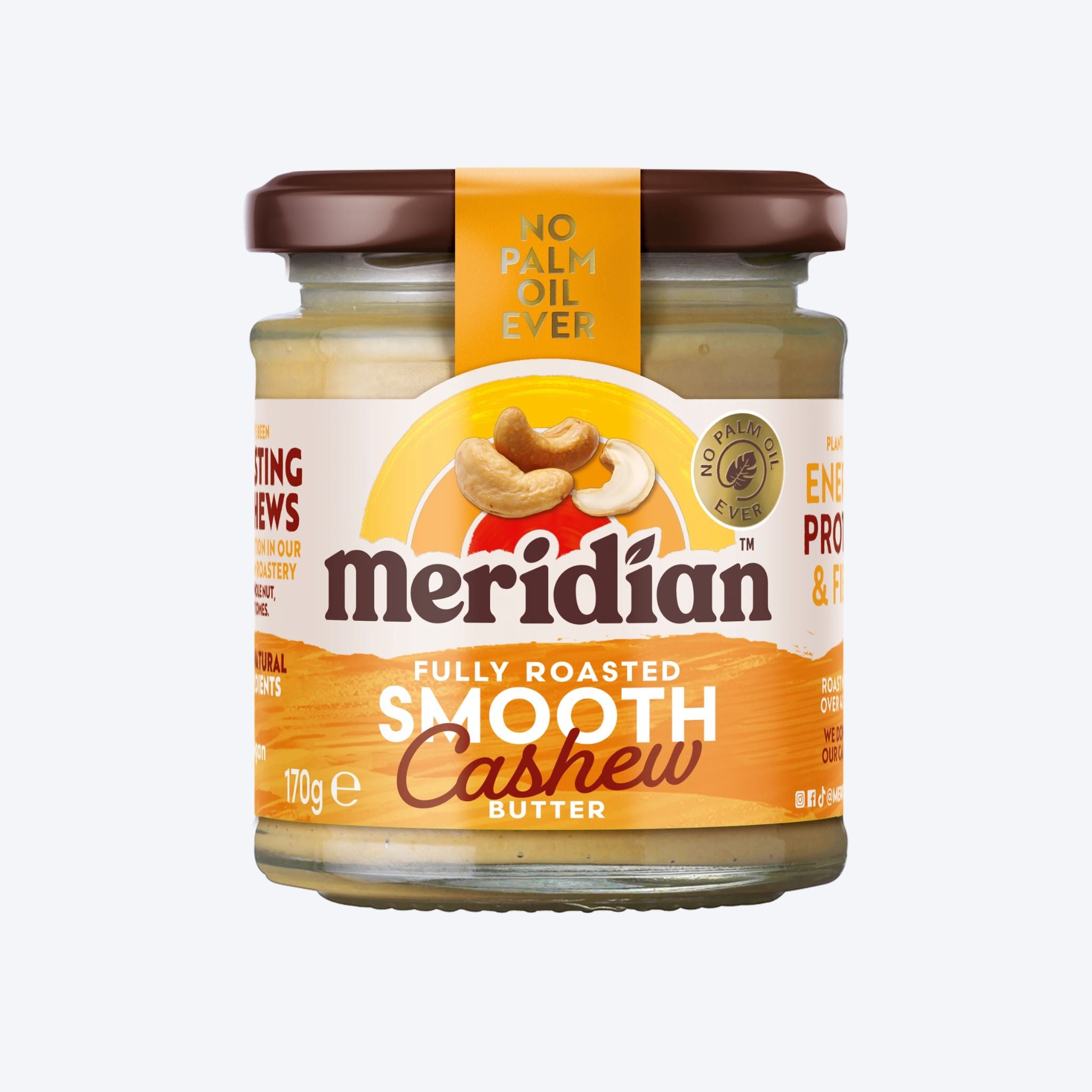 Meridian Organic Crunchy Cashew Butter 170g