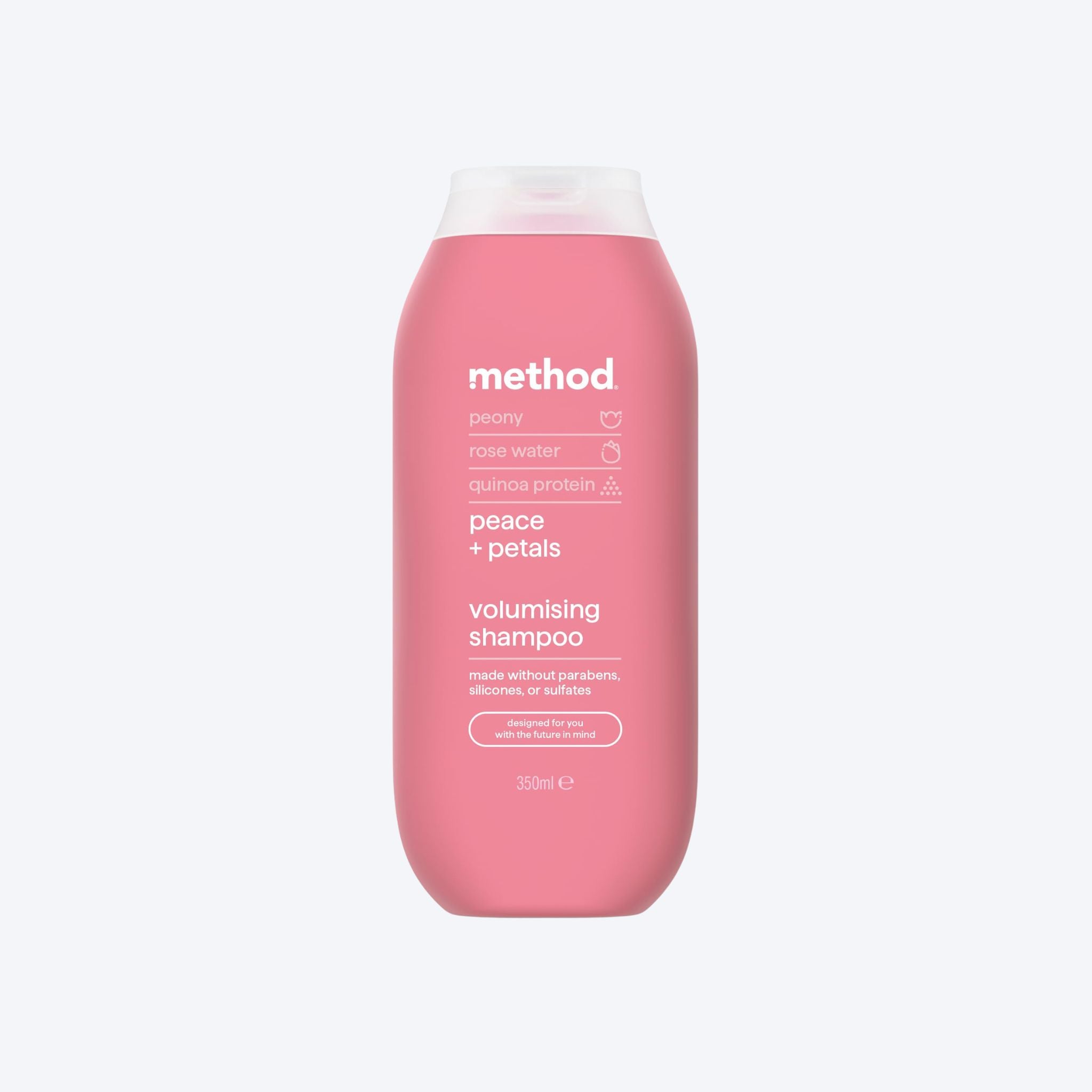 Method Peony & Rose Water Volumising Shampoo 350ml