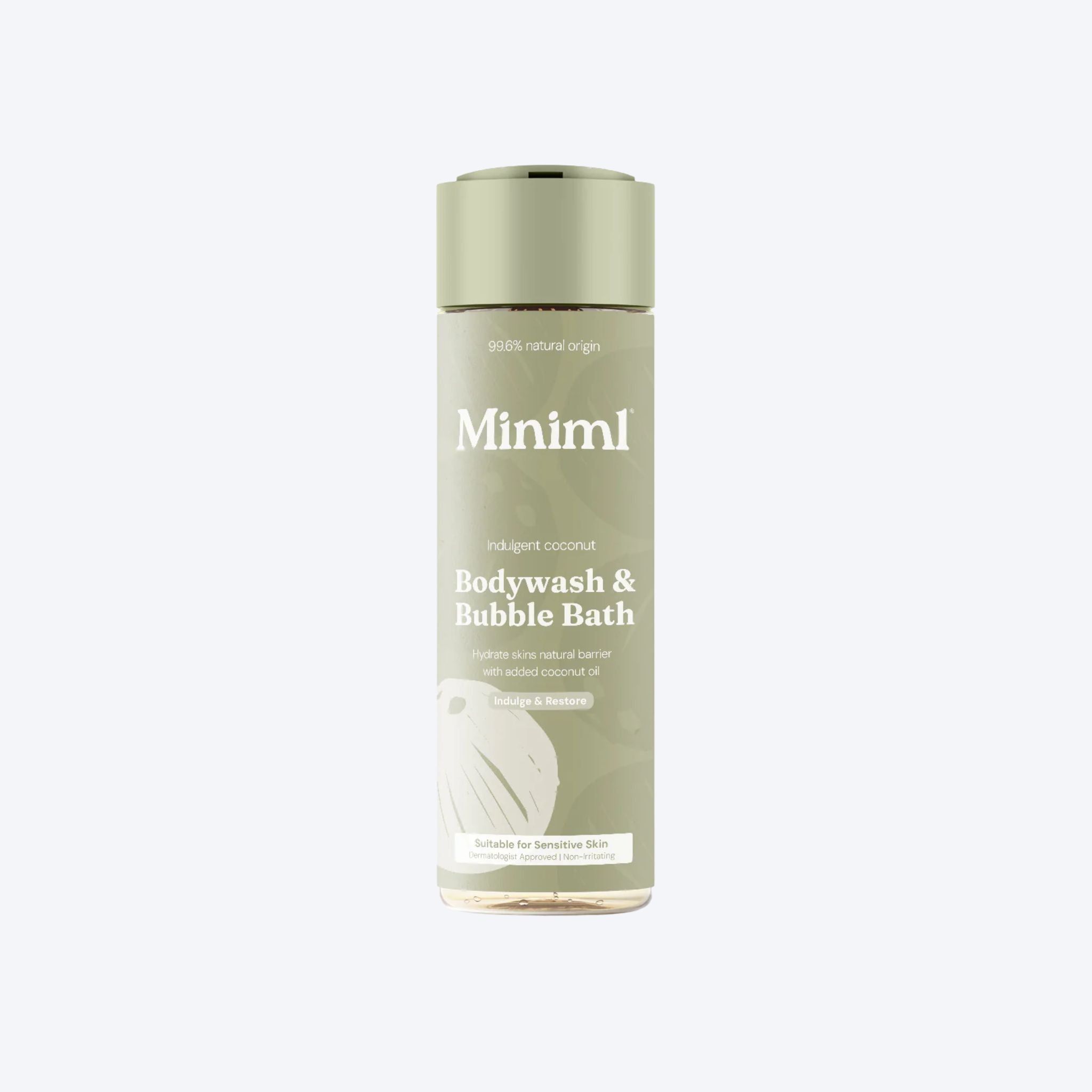 Miniml Bodywash & Bubble Bath Indulgent Coconut
