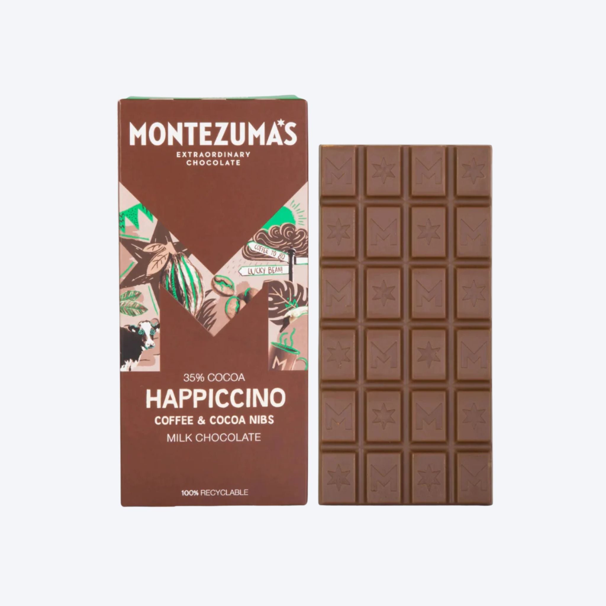 Montezuma's Happiccino Chocolate   90g