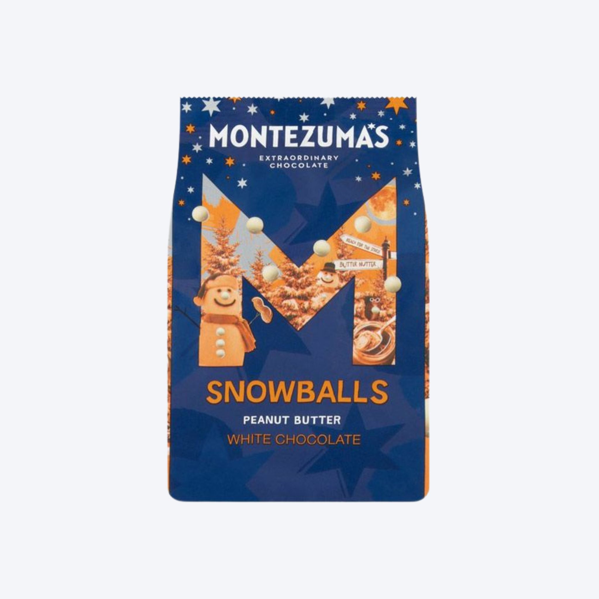 Montezuma's Snowballs - White Chocolate and Peanut Butter Truffles