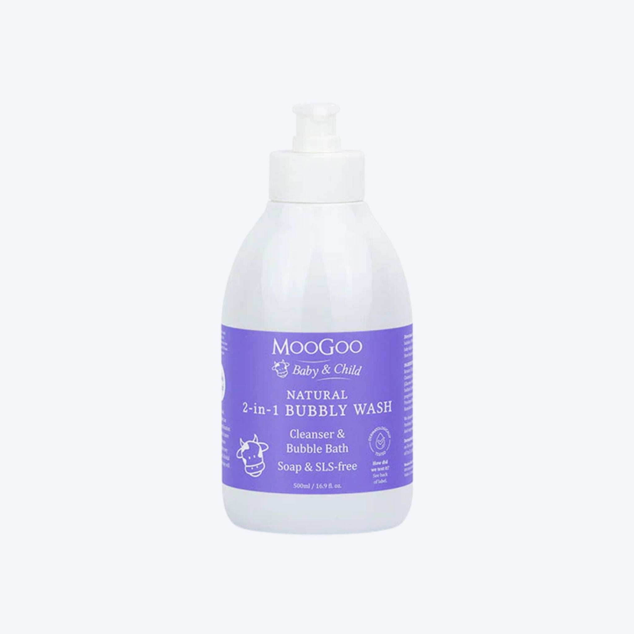 MooGoo Baby and Child Natural 2-in-1 Bubbly Wash