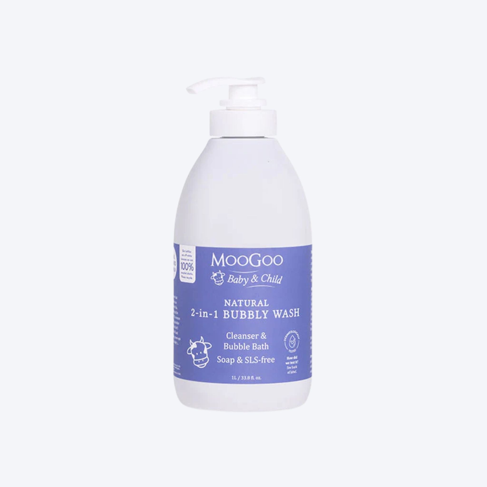 MooGoo Baby and Child Natural 2-in-1 Bubbly Wash