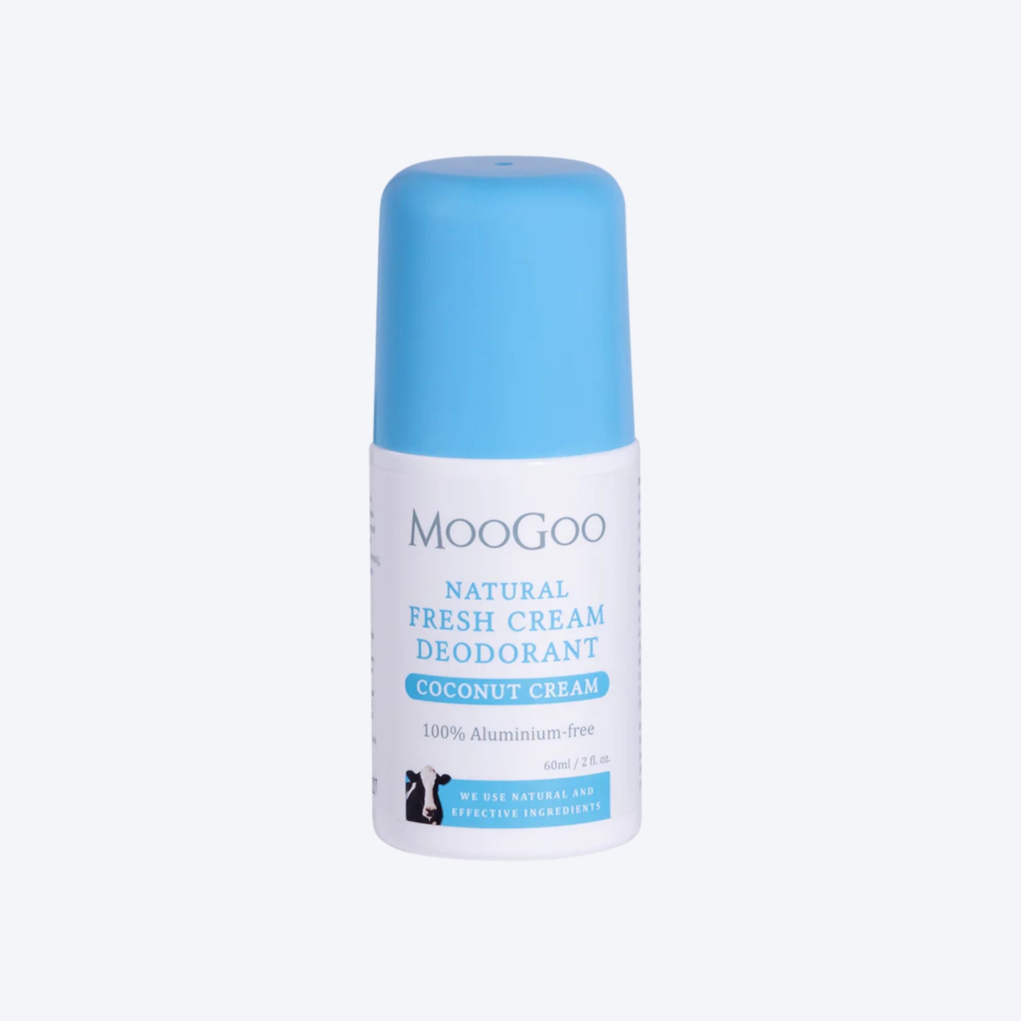 MooGoo Natural Fresh Cream Deodorant Coconut 100% Aluminium Free 60ml