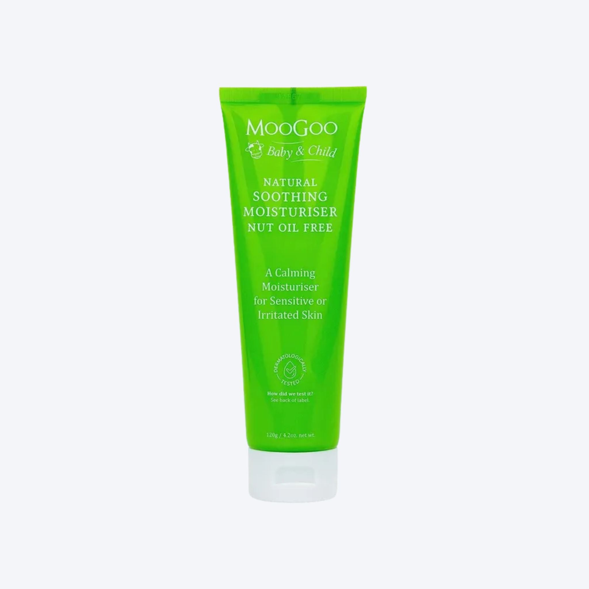 MooGoo Natural Soothing Moisturiser Nut Oil Free Baby and Child 120g