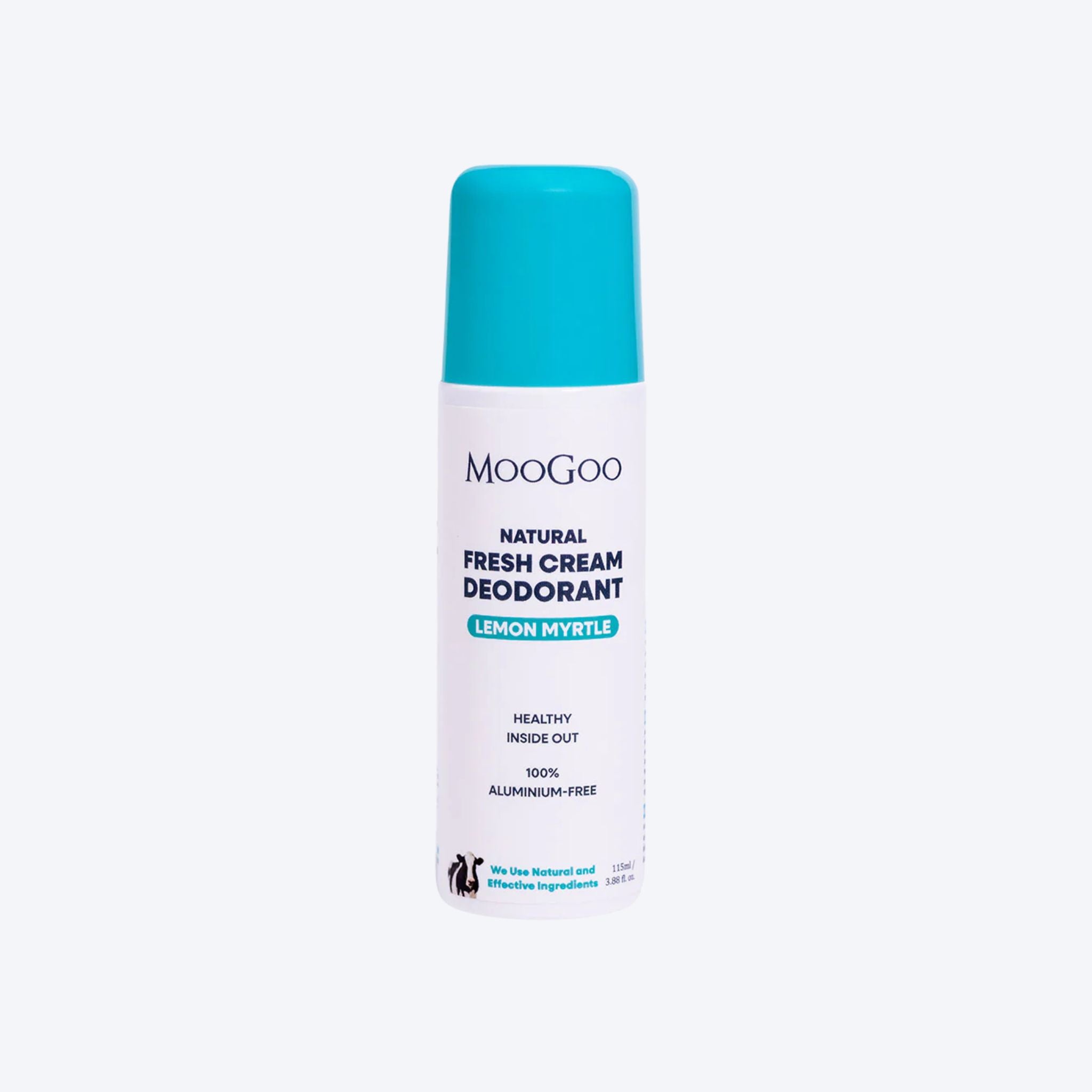 MooGoo Natural Fresh Cream Deodorant Lemon Myrtle 100% Aluminium Free