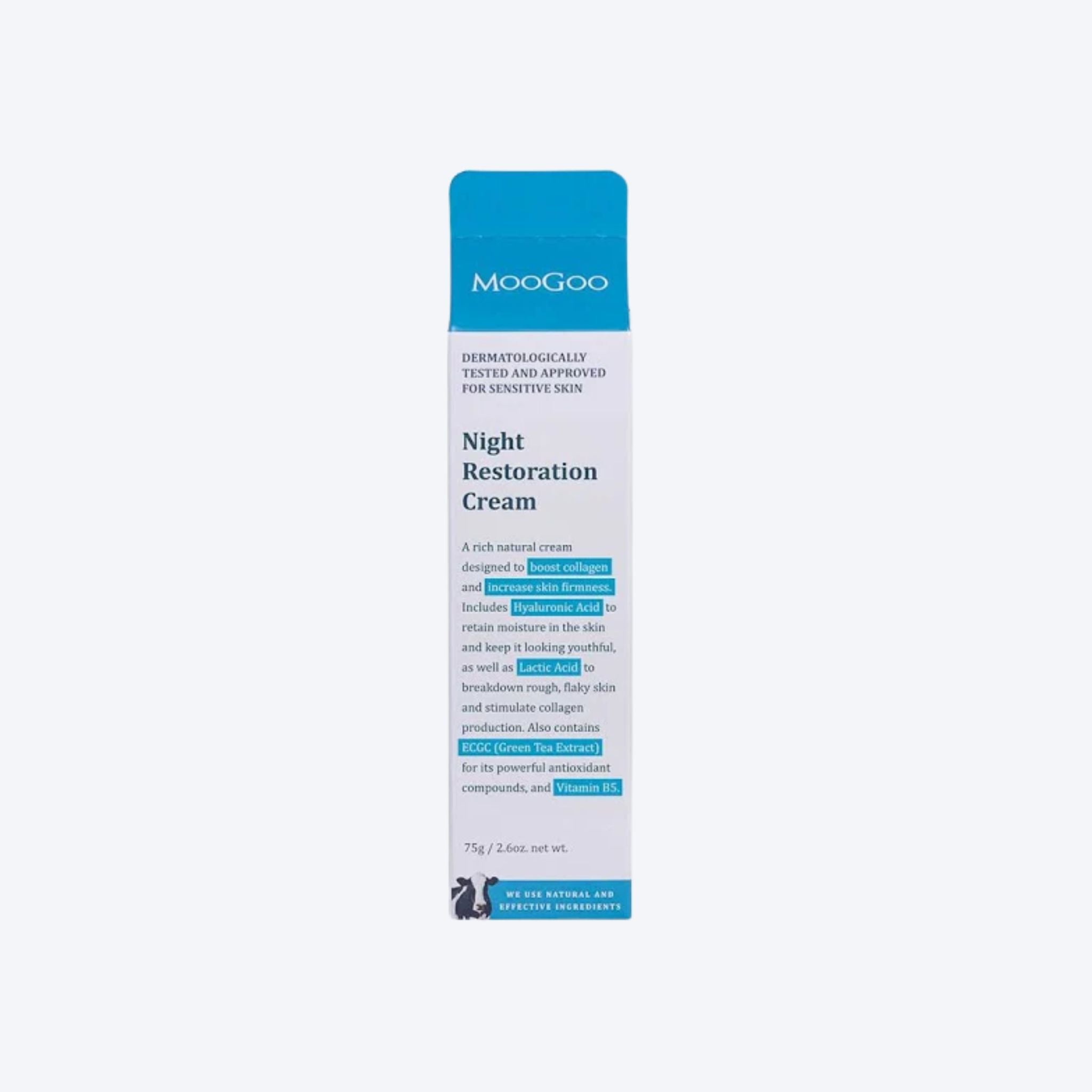 MooGoo Night Restoration Cream 75g