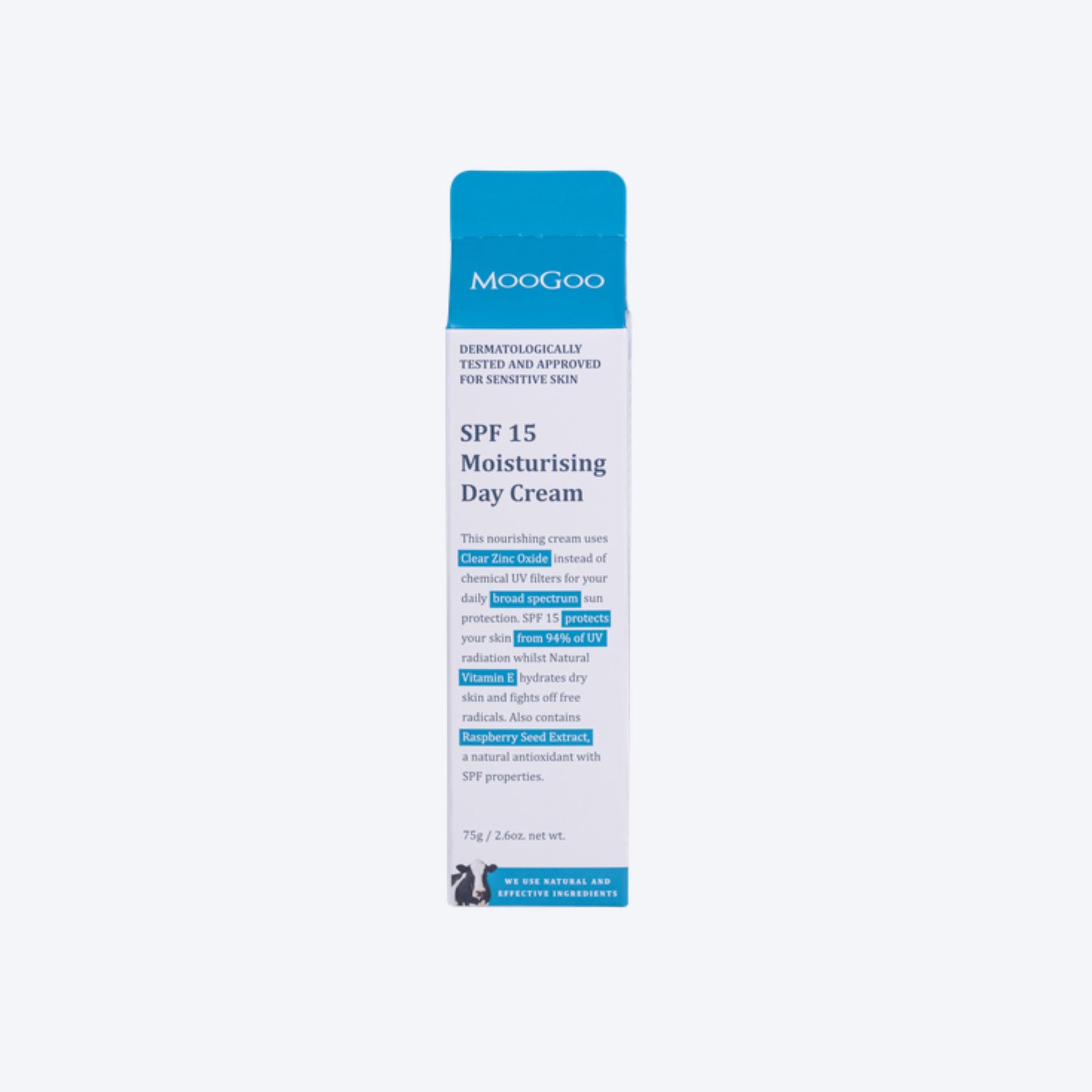 MooGoo SPF 15 Moisturising Day Cream 75g