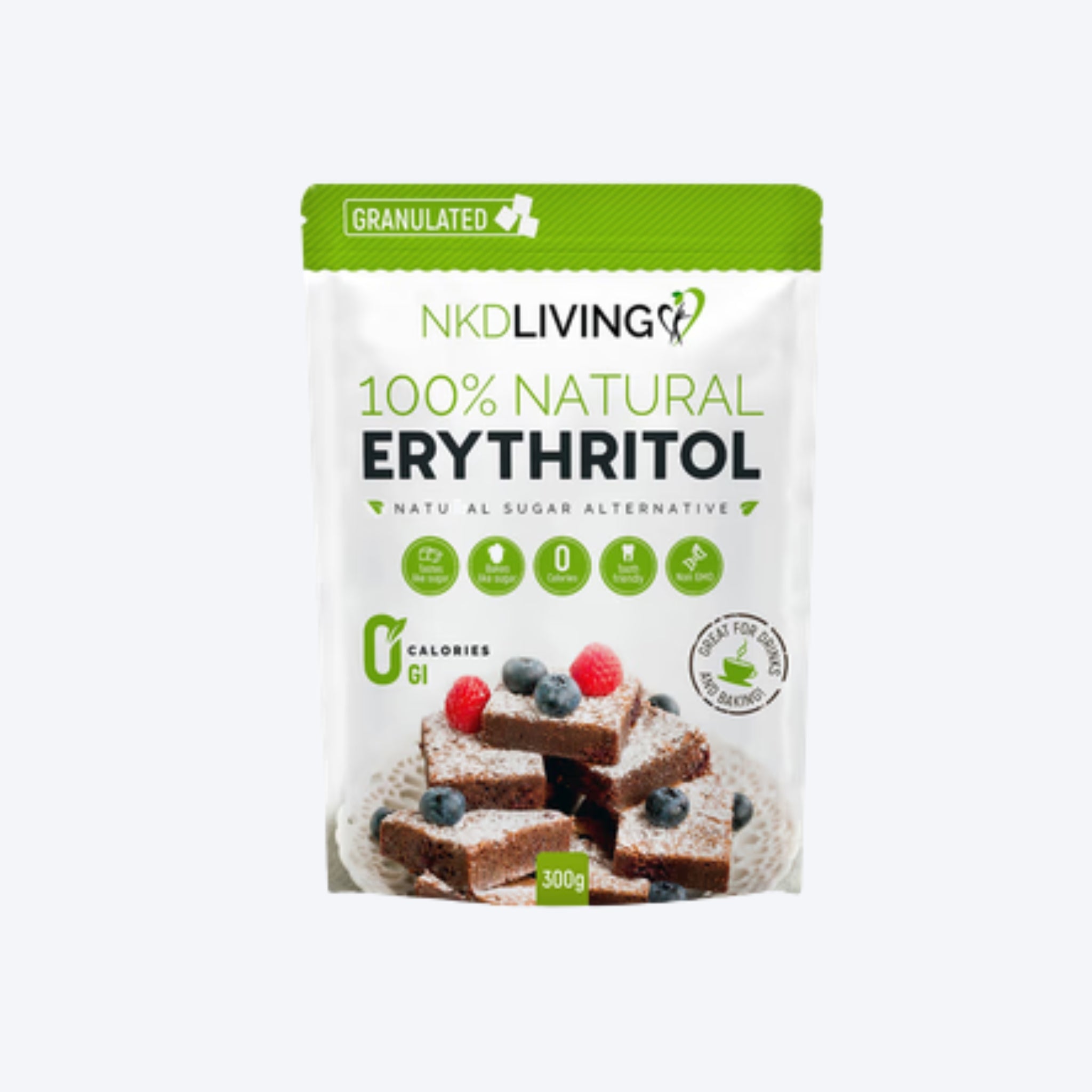 NKD Living 100% Natural Erythritol 300g