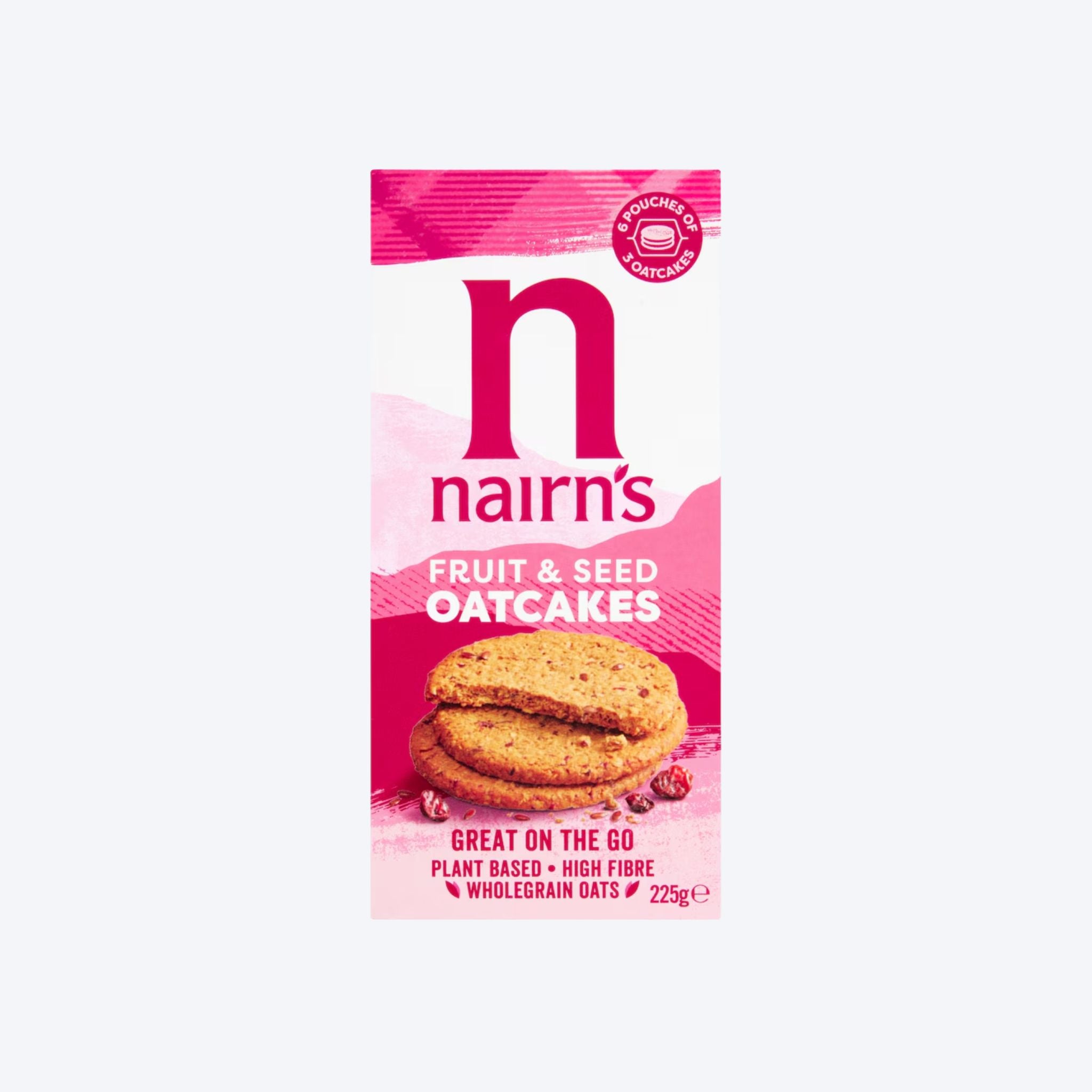 Nairn's Fruit & Seed Oatcakes 225g