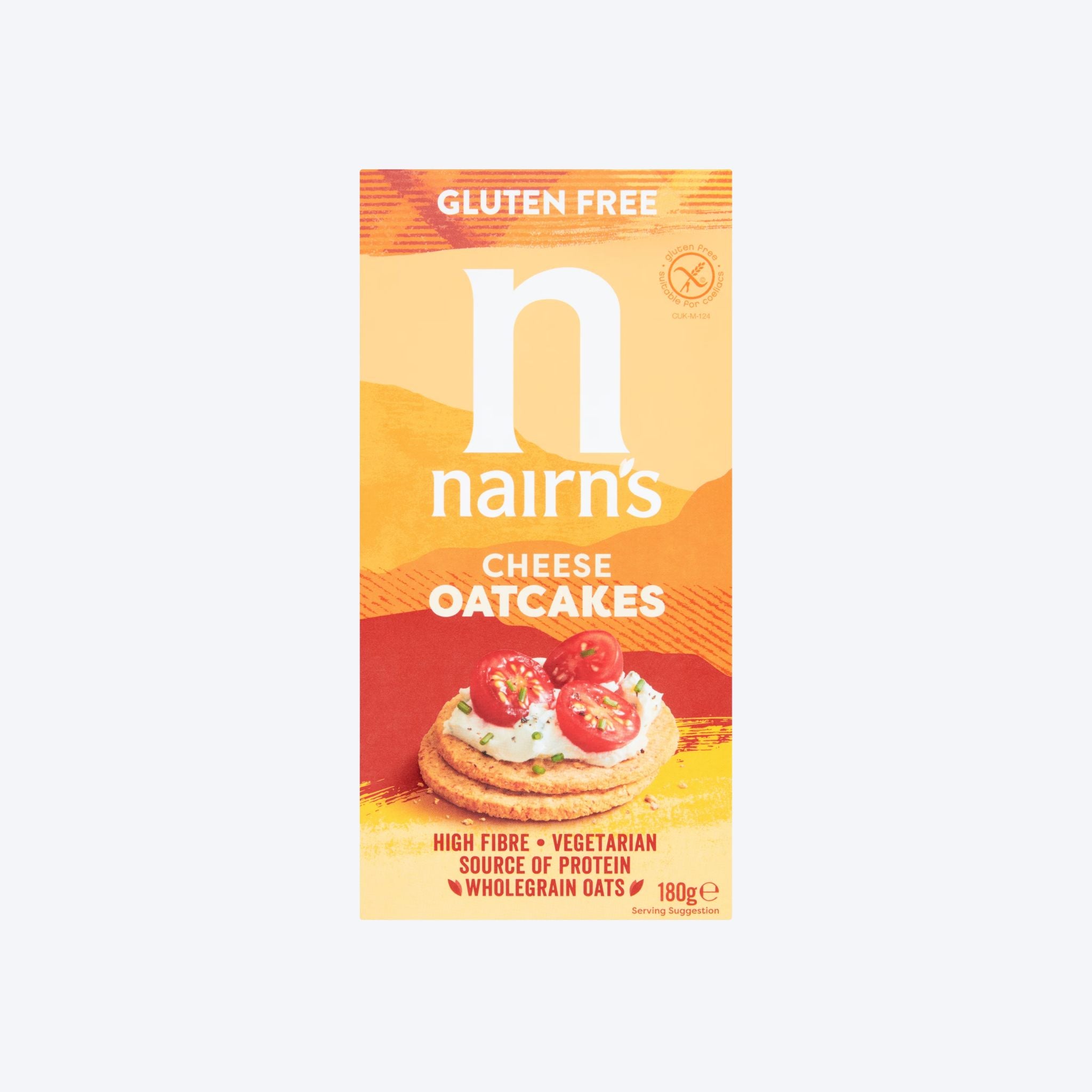 Nairn's Gluten Free Cheese Oatcakes 180g